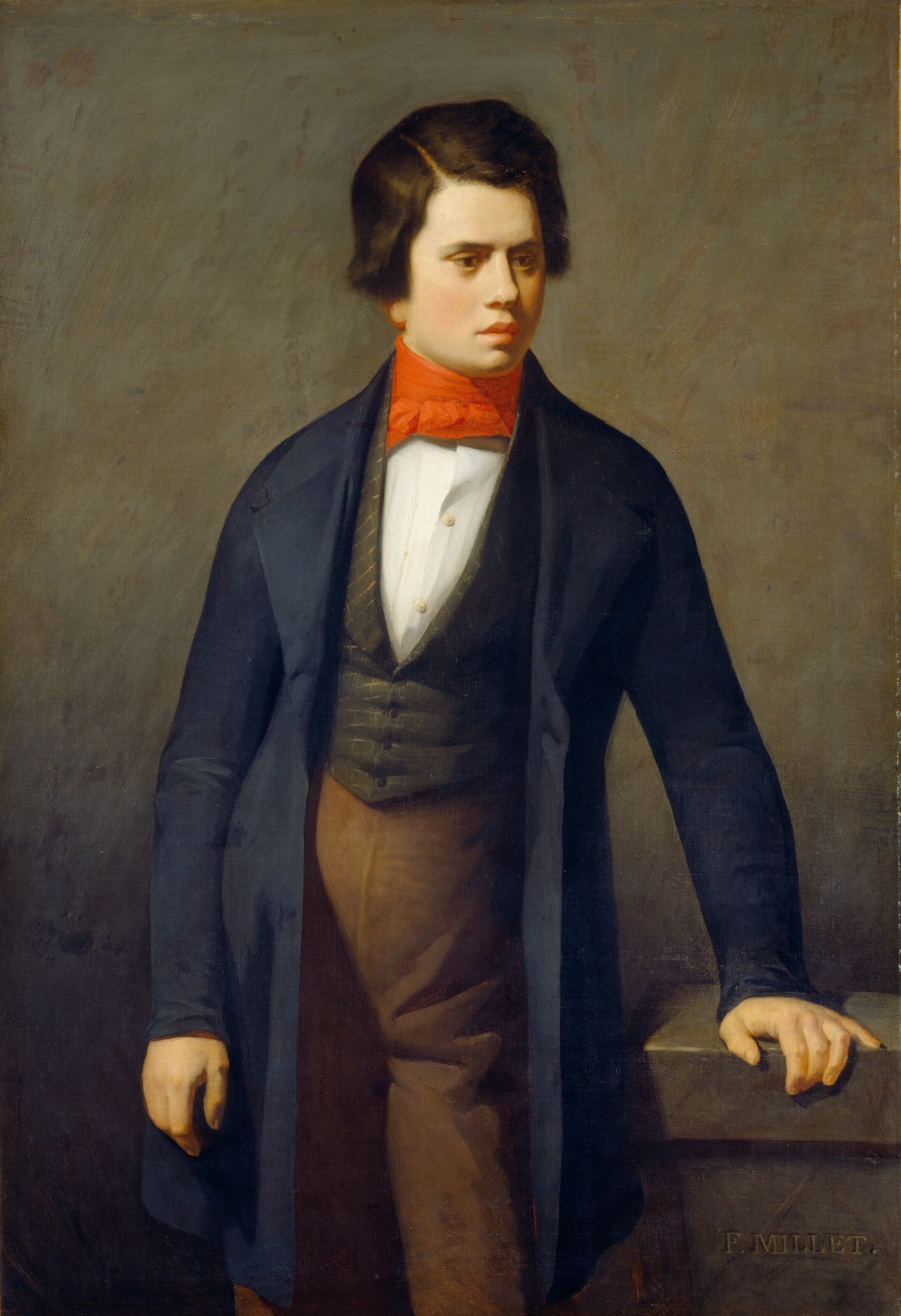 Imagem de referência de Leconte de Lisle, descrito nos dados abertos como poeta francês
