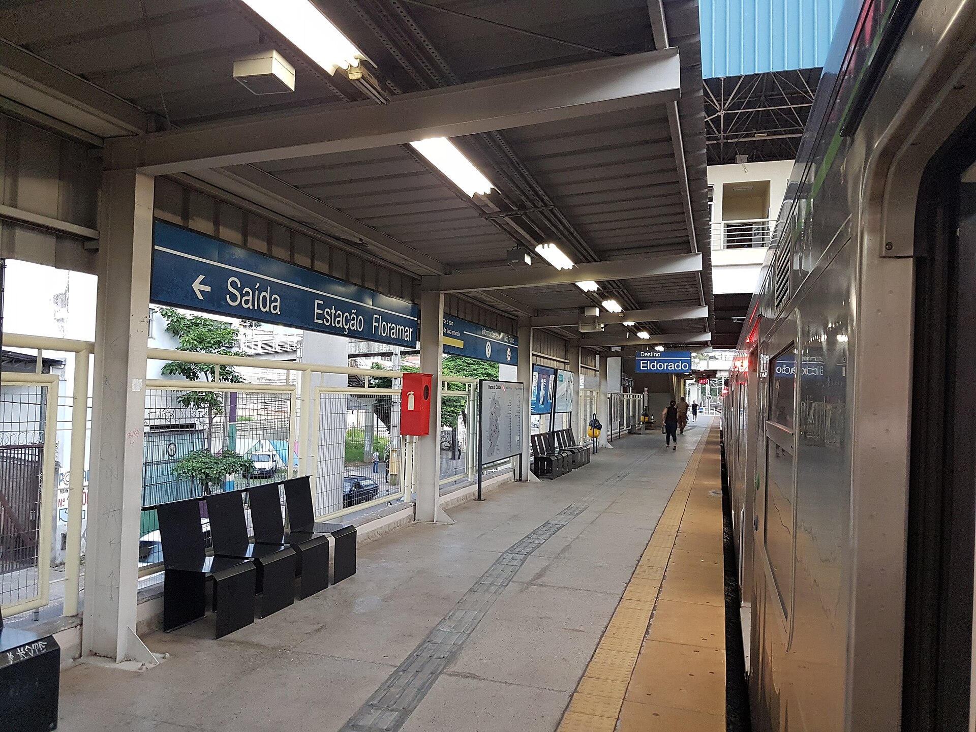 Imagem de referência de Estação Floramar, descrito nos dados abertos como estação da Linha 1 do Metrô de Belo Horizonte