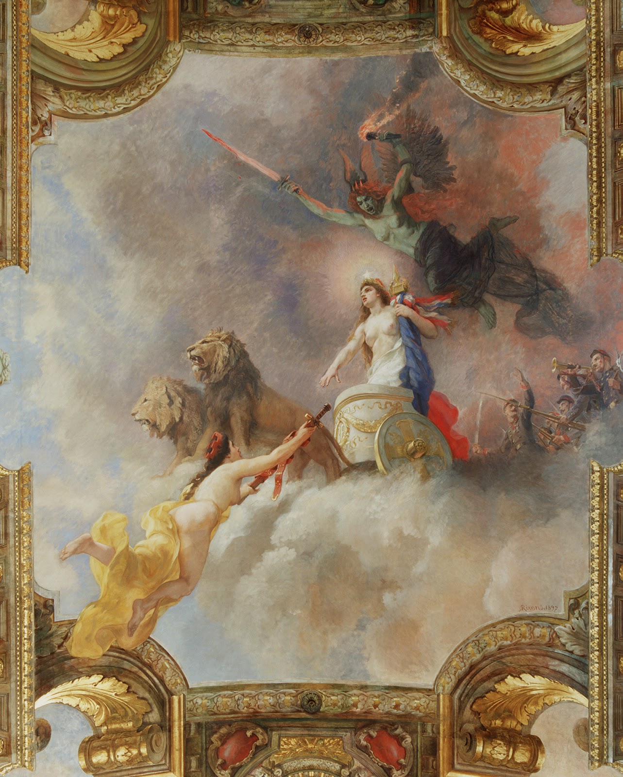 Imagem de referência de Jean-André Rixens, descrito nos dados abertos como pintor francês