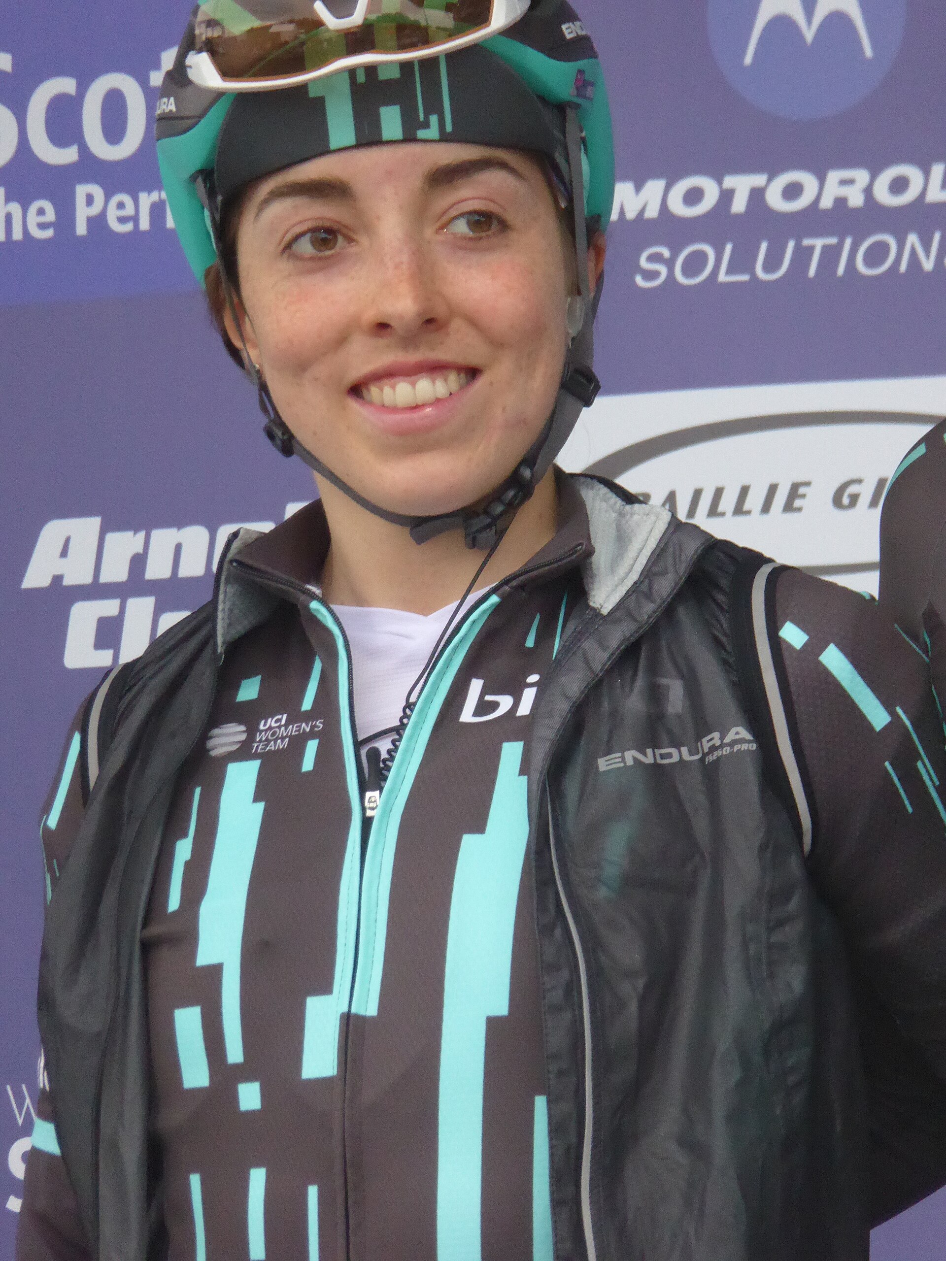 Imagem de referência de Sophie Wright, descrito nos dados abertos como ciclista británica