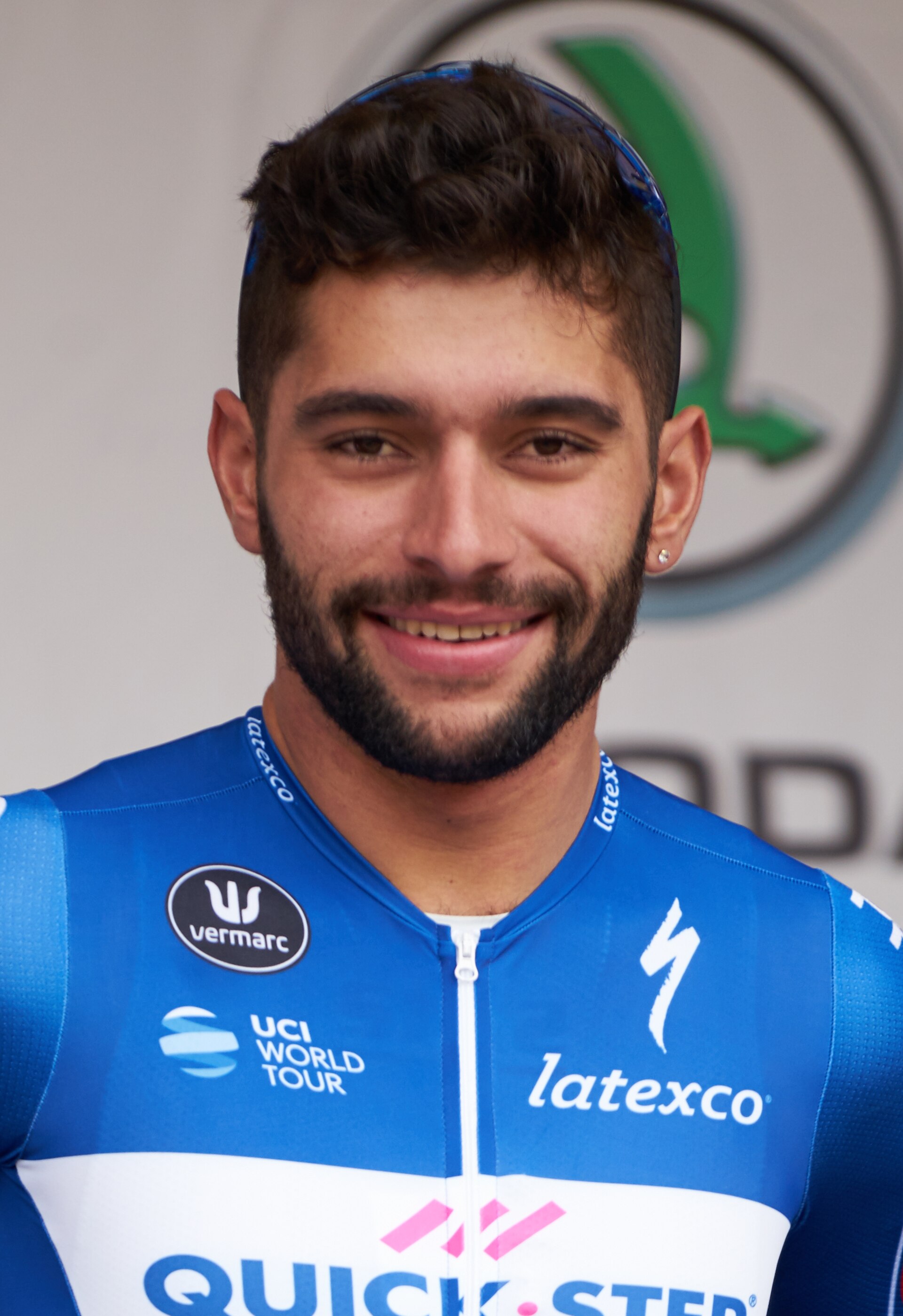 Imagem de referência de Fernando Gaviria, descrito nos dados abertos como ciclista colombiano