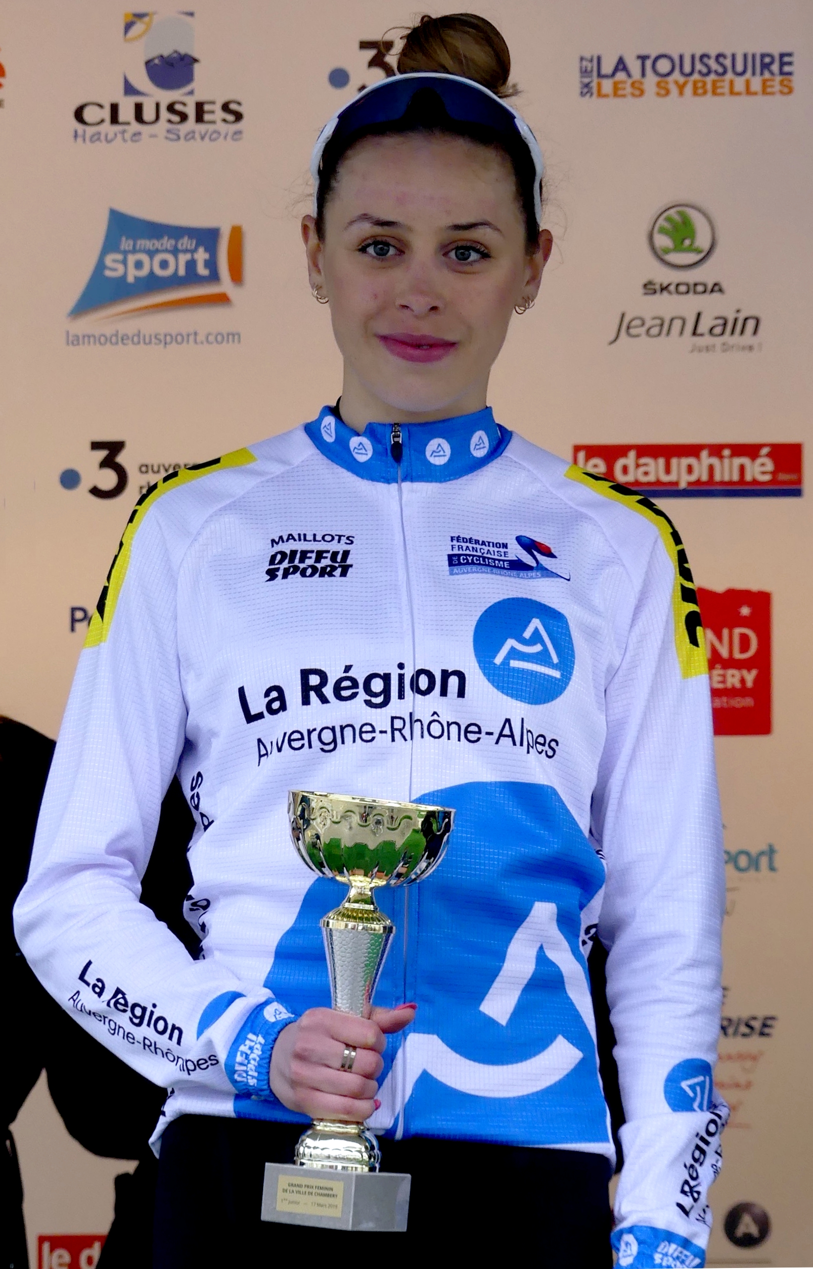 Imagem de referência de Léa Curinier, descrito nos dados abertos como ciclista francesa