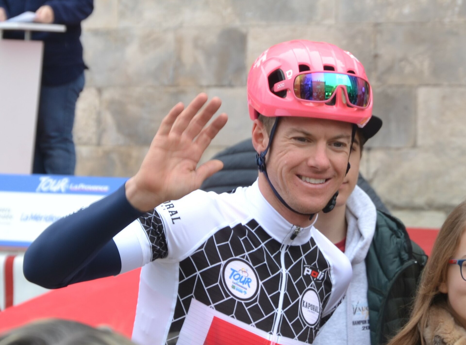 Imagem de referência de Simon Clarke, descrito nos dados abertos como ciclista australiano