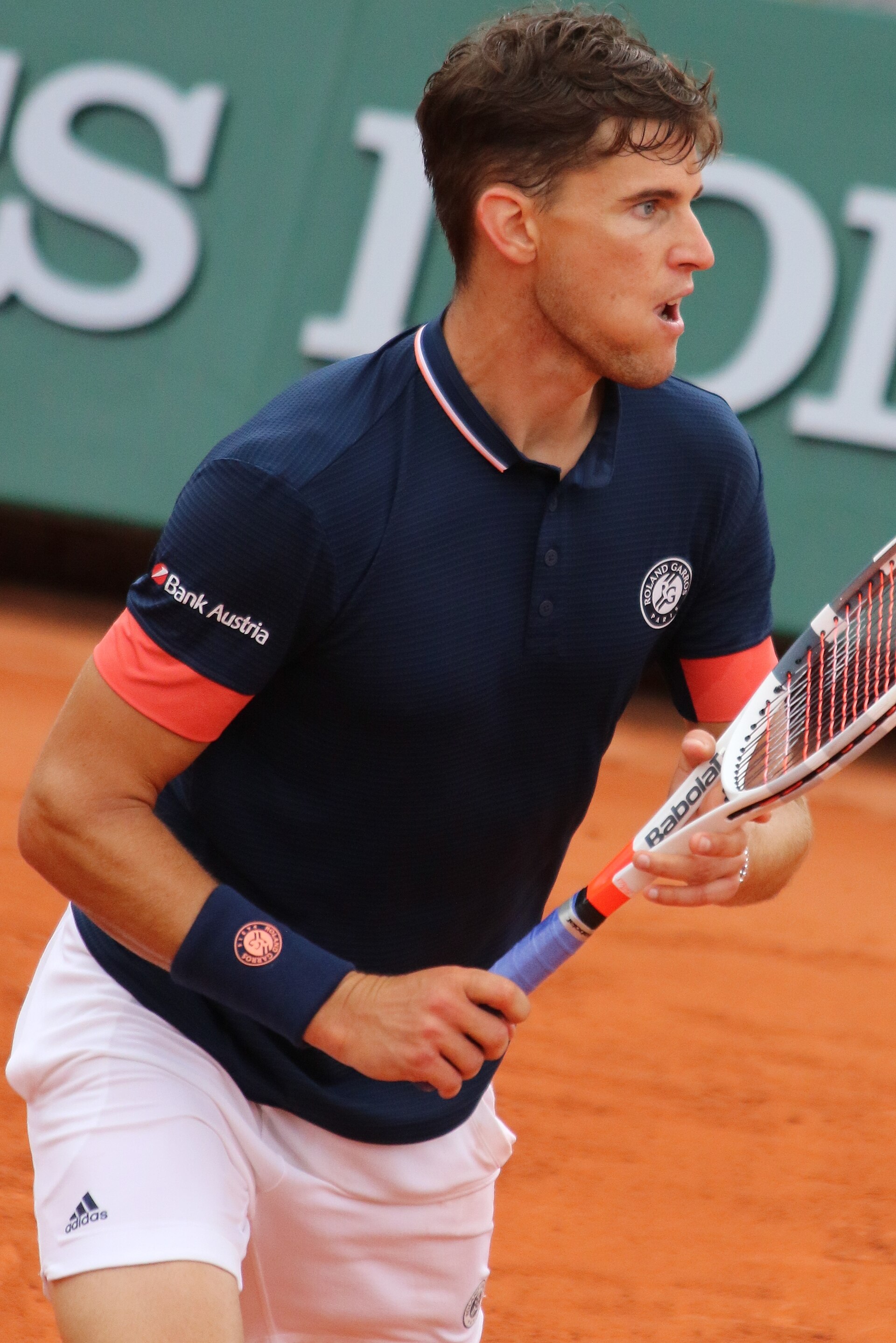Imagem de referência de Dominic Thiem, descrito nos dados abertos como tenista austríaco
