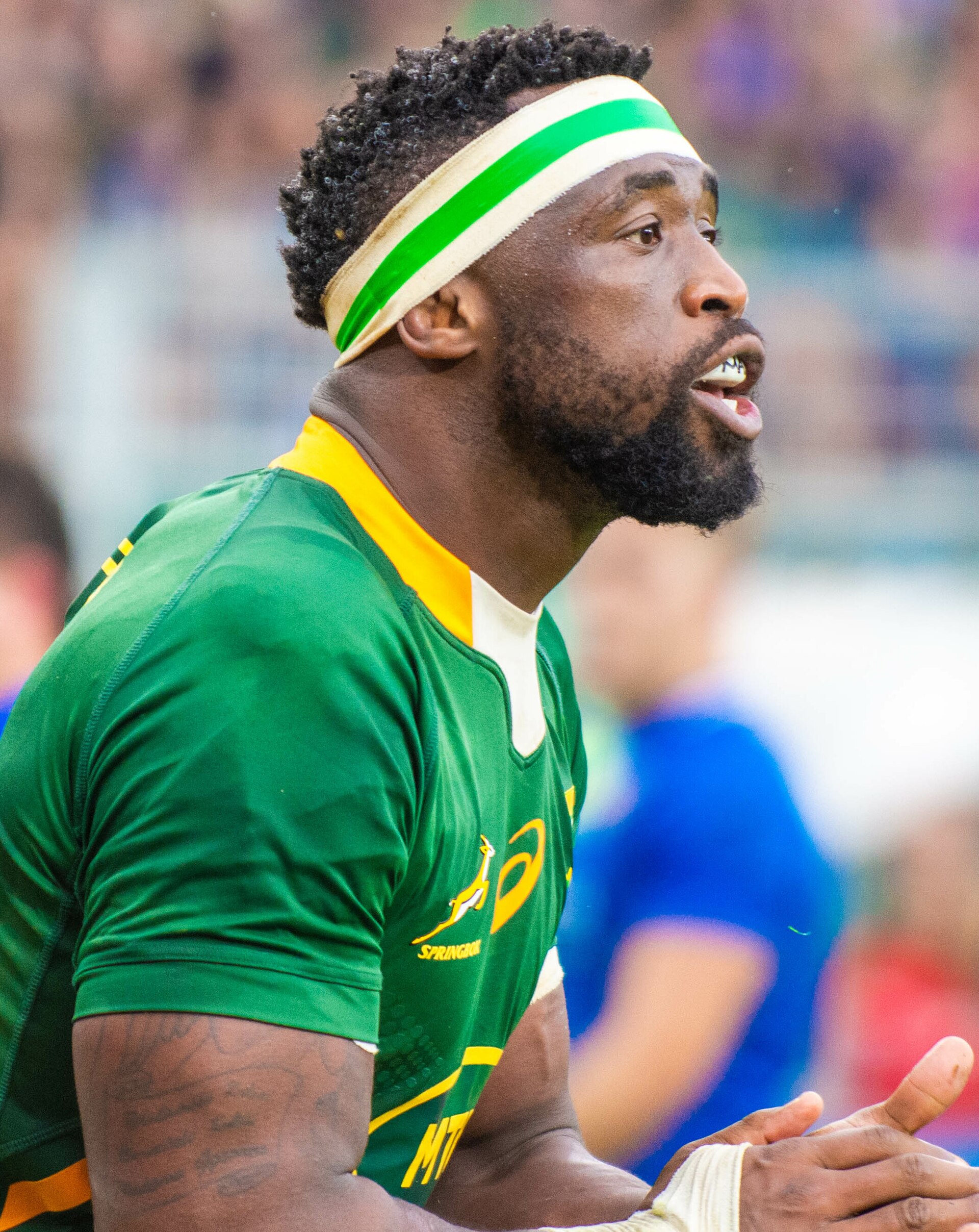 Imagem de referência de Siyamthanda Kolisi, descrito nos dados abertos como jogador de râguebi de quinze sul-africano