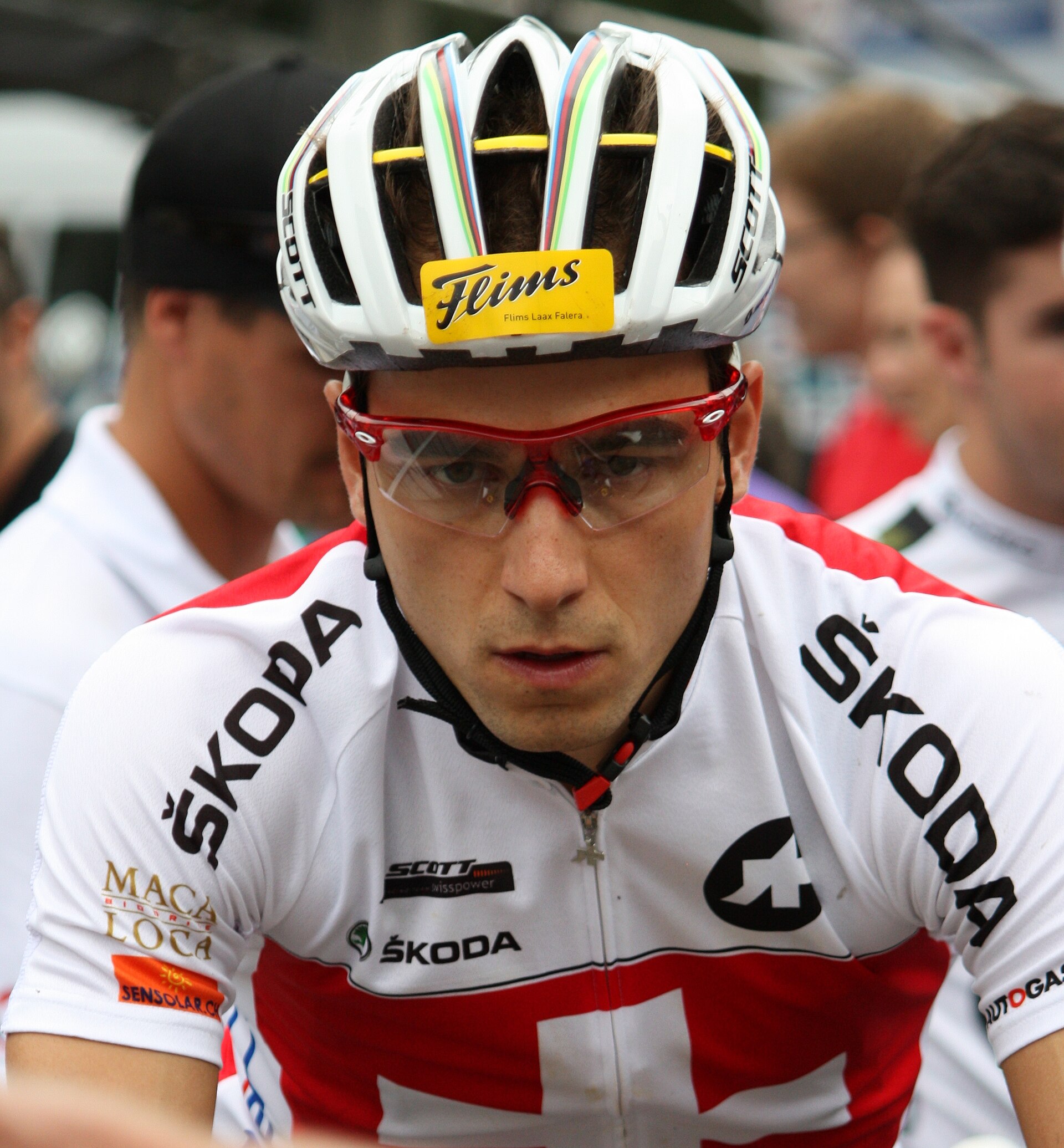 Imagem de referência de Nino Schurter, descrito nos dados abertos como ciclista suíço