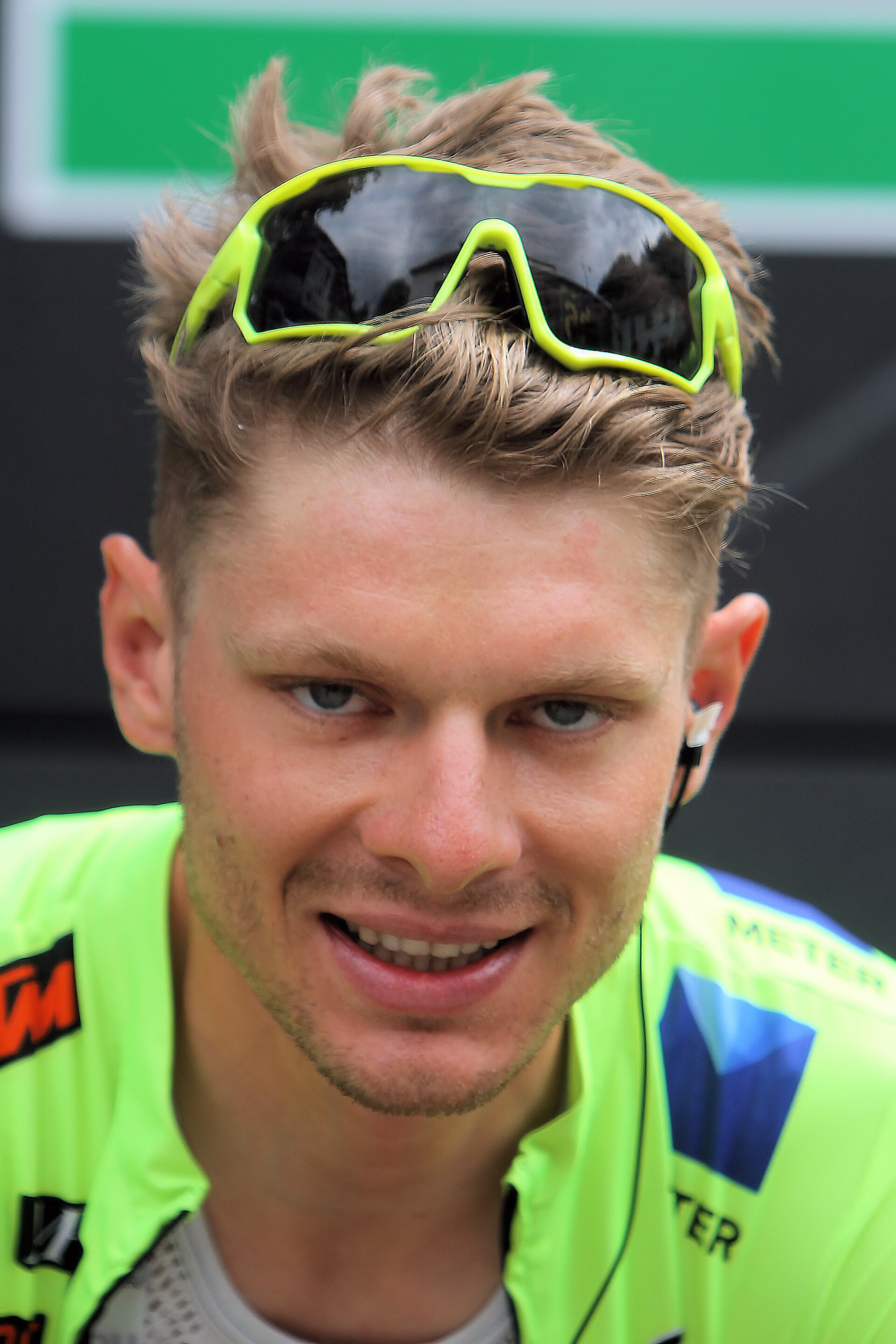Imagem de referência de Sebastian Schönberger, descrito nos dados abertos como ciclista austríaco