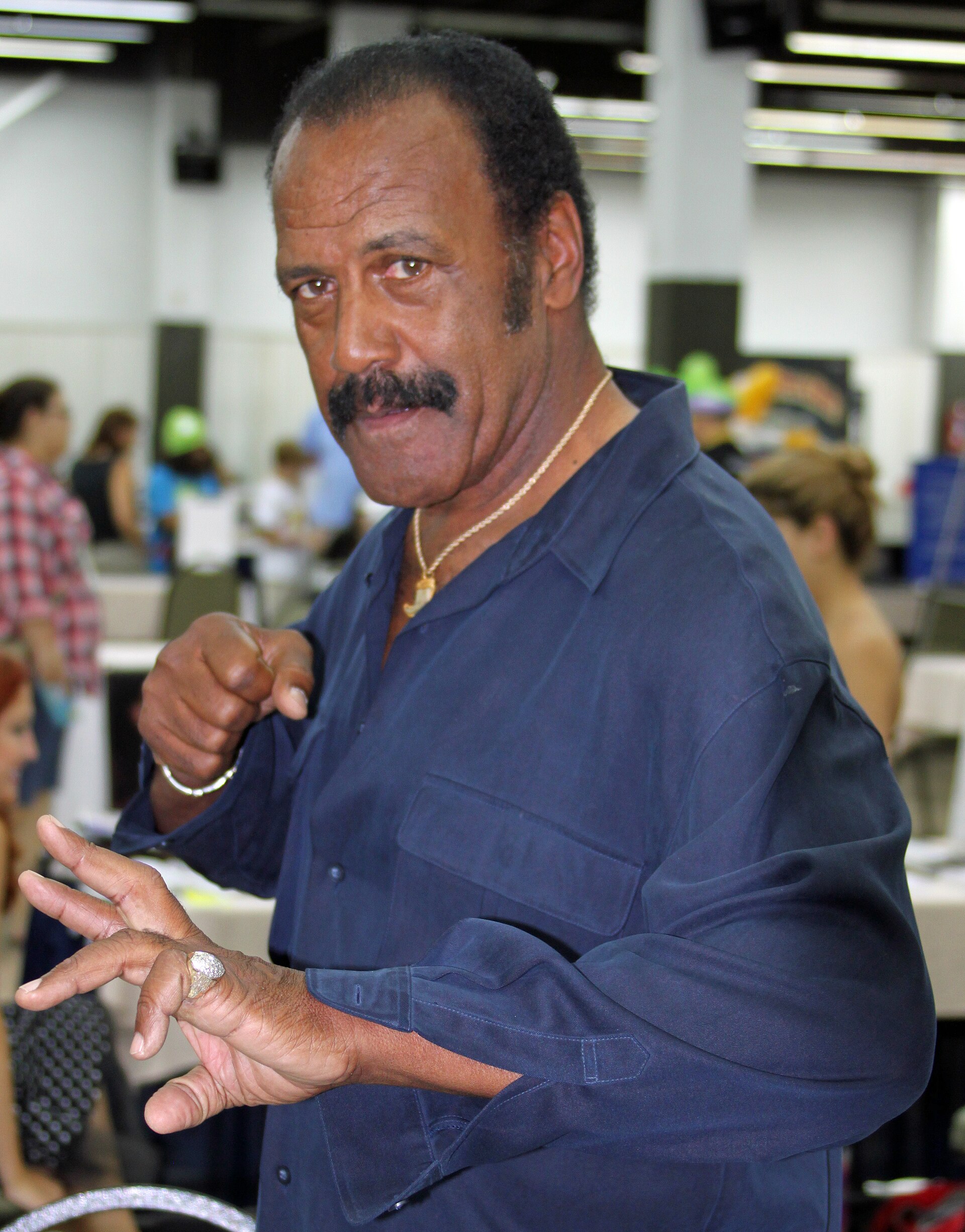 Imagem de referência de Fred Williamson, descrito nos dados abertos como jogador de futebol americano dos Estados Unidos