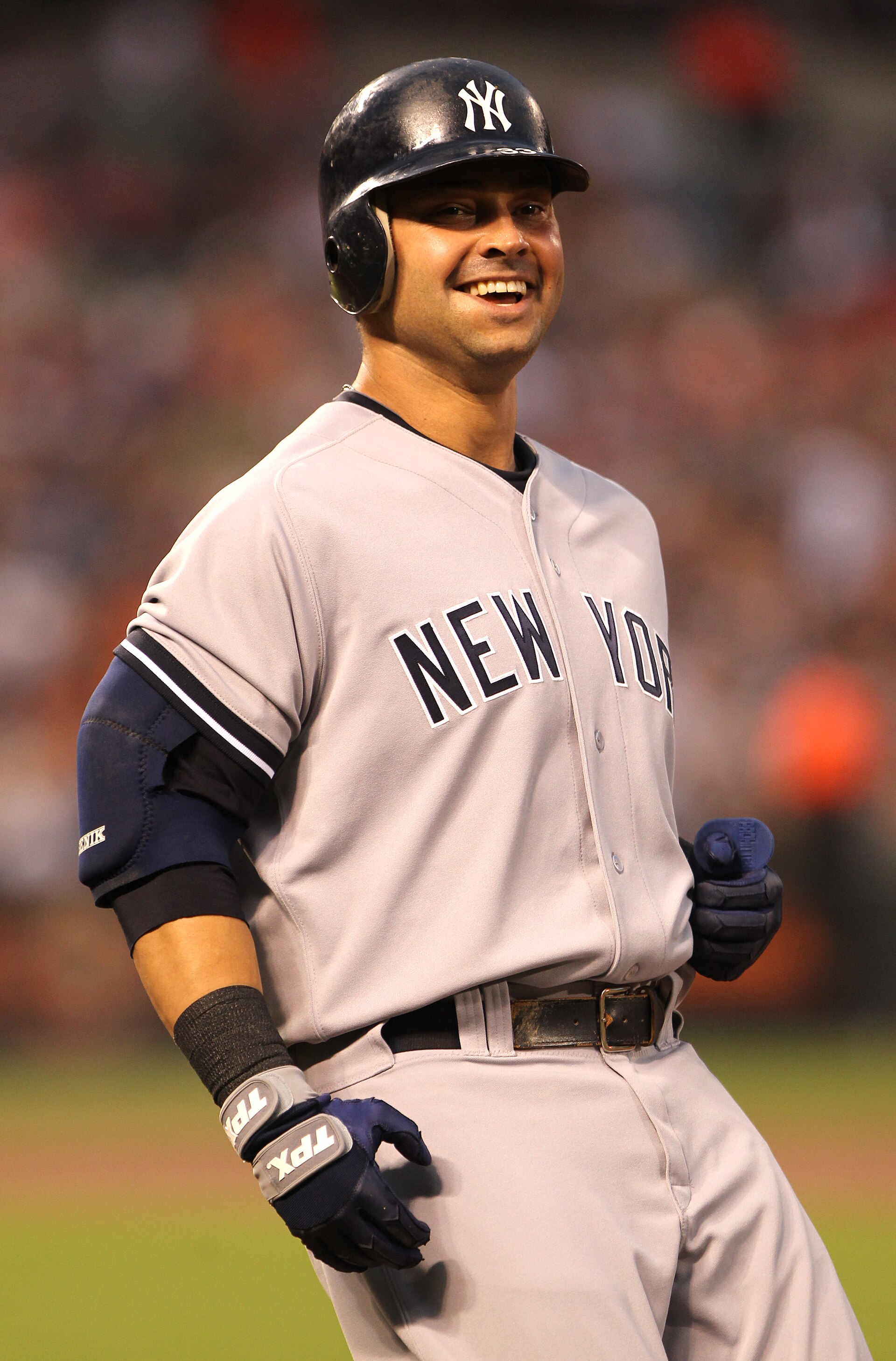 Imagem de referência de Nick Swisher, descrito nos dados abertos como jogador de beisebol americano