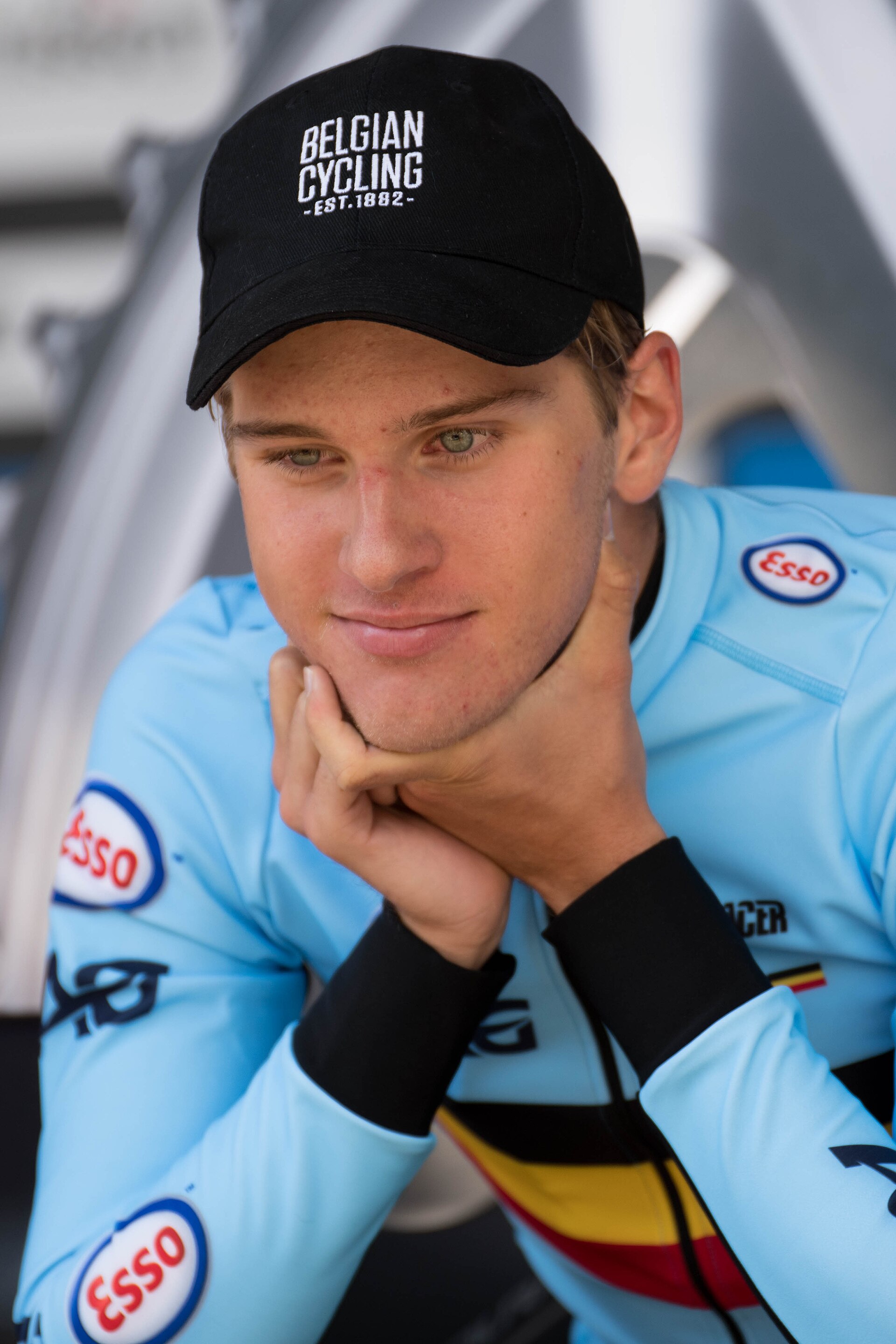 Imagem de referência de Ilan Van Wilder, descrito nos dados abertos como ciclista belga