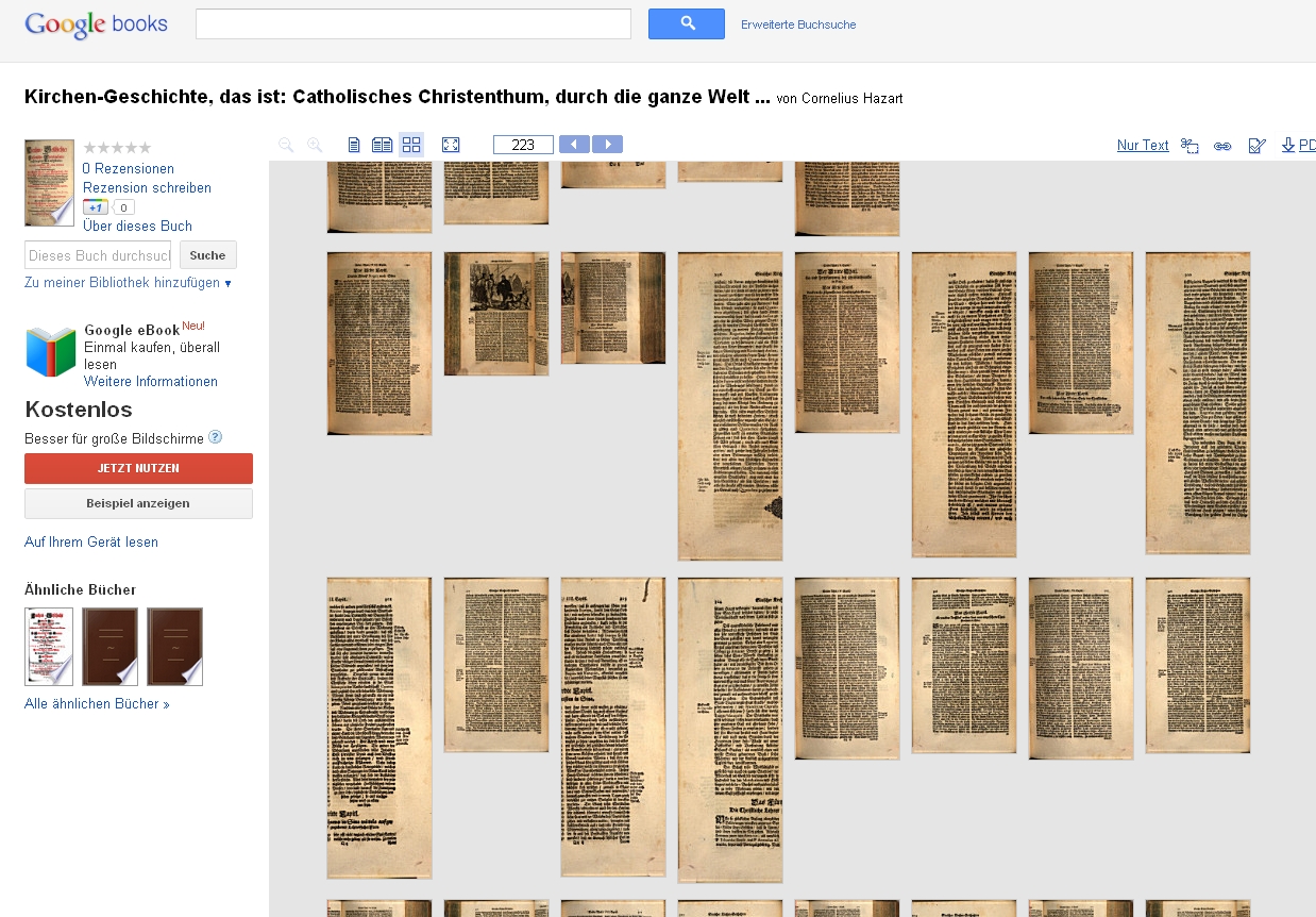 Imagem de referência de Google Livros, descrito nos dados abertos como serviço da Google de busca e visualização de livros