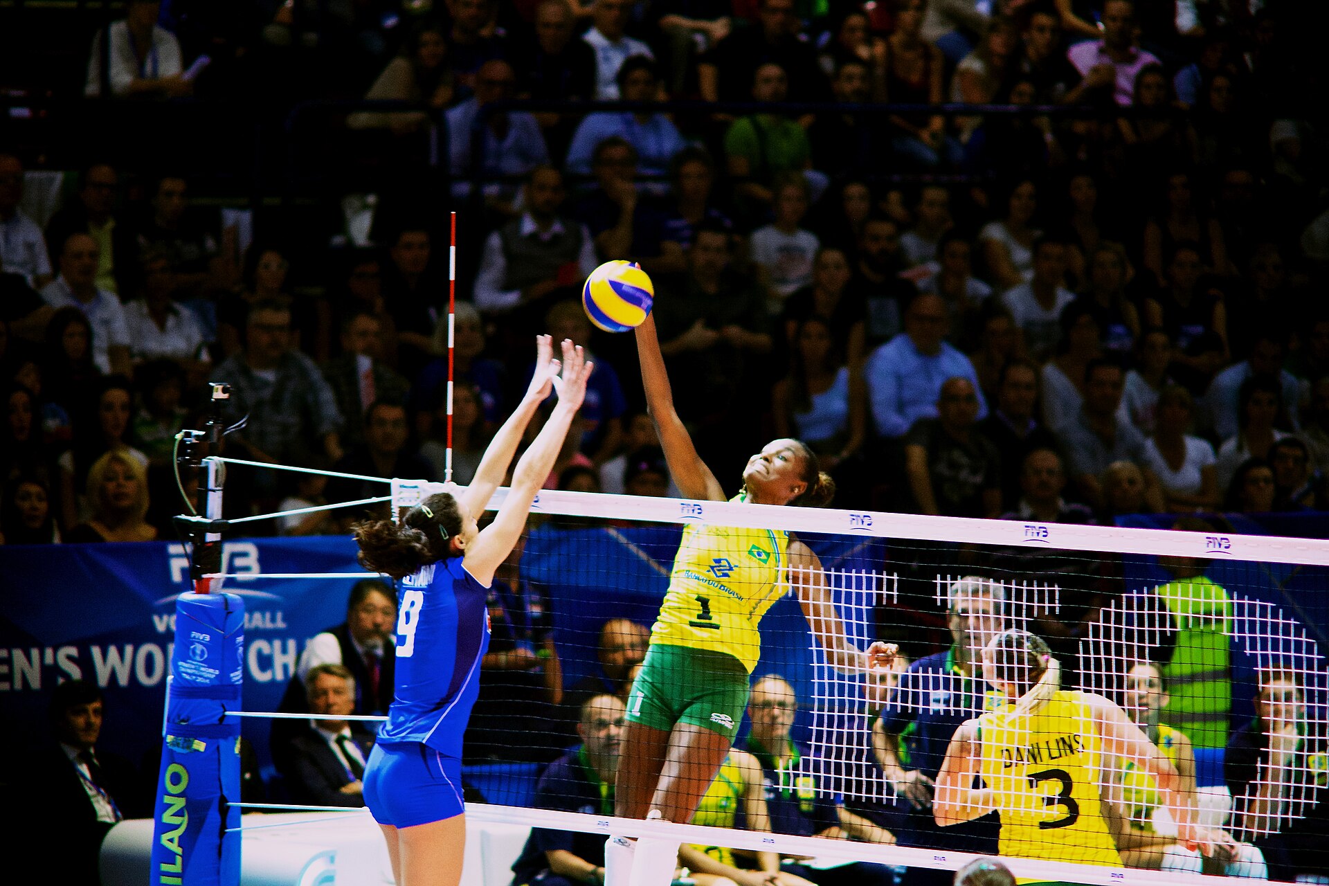 Imagem de referência de Campeonato Mundial de Voleibol Feminino, descrito nos dados abertos como competição quadrienal de voleibol feminino
