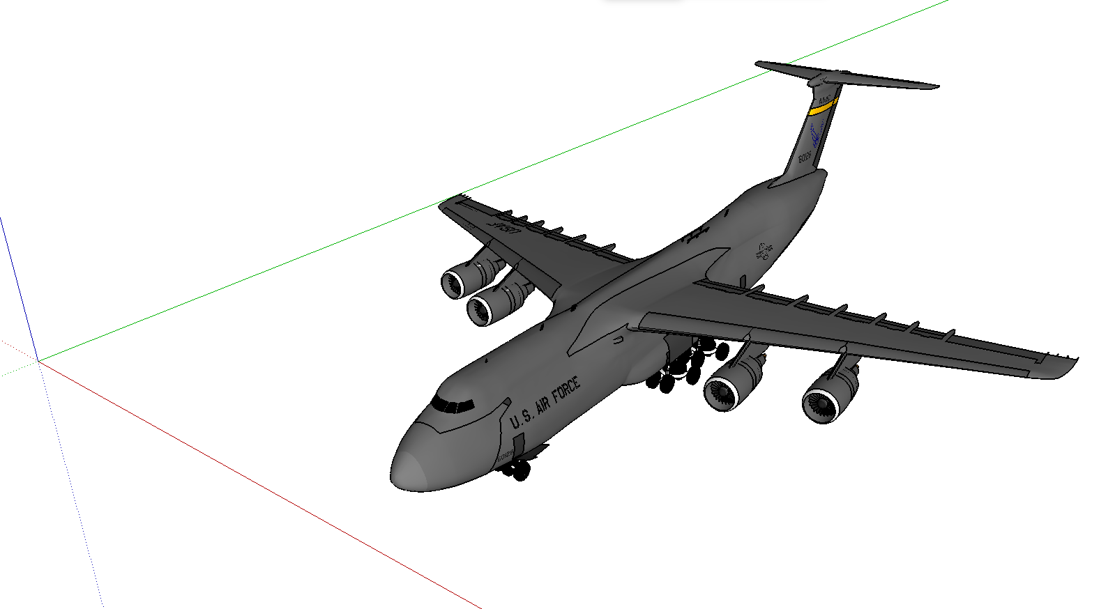 Imagem de referência de SketchUp, descrito nos dados abertos como programa de modelagem 3D