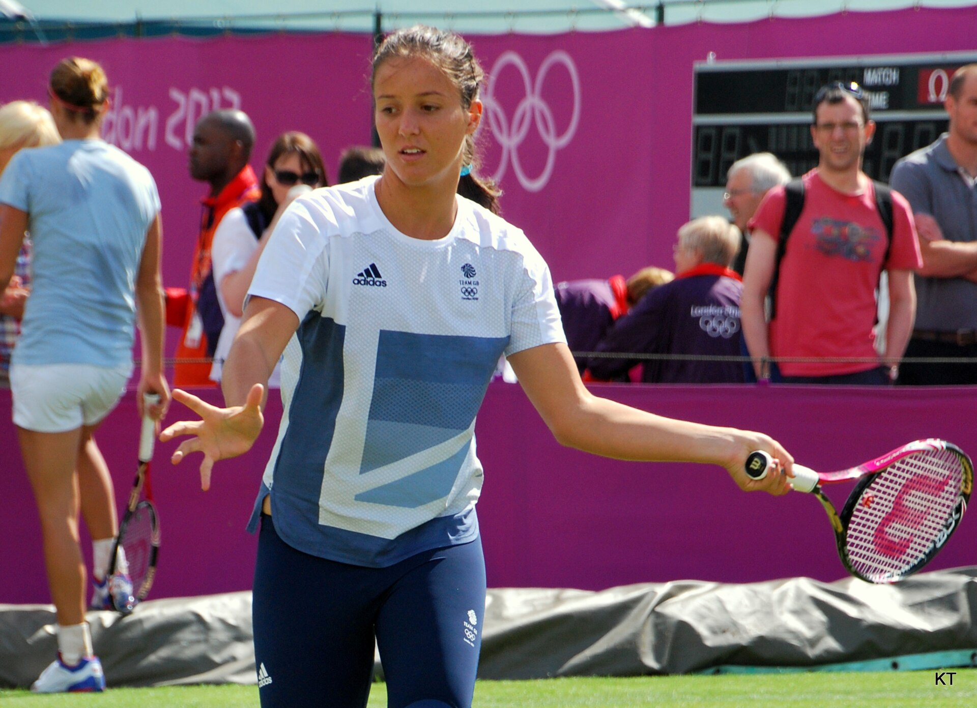 Imagem de referência de Laura Robson, descrito nos dados abertos como tenista britânica
