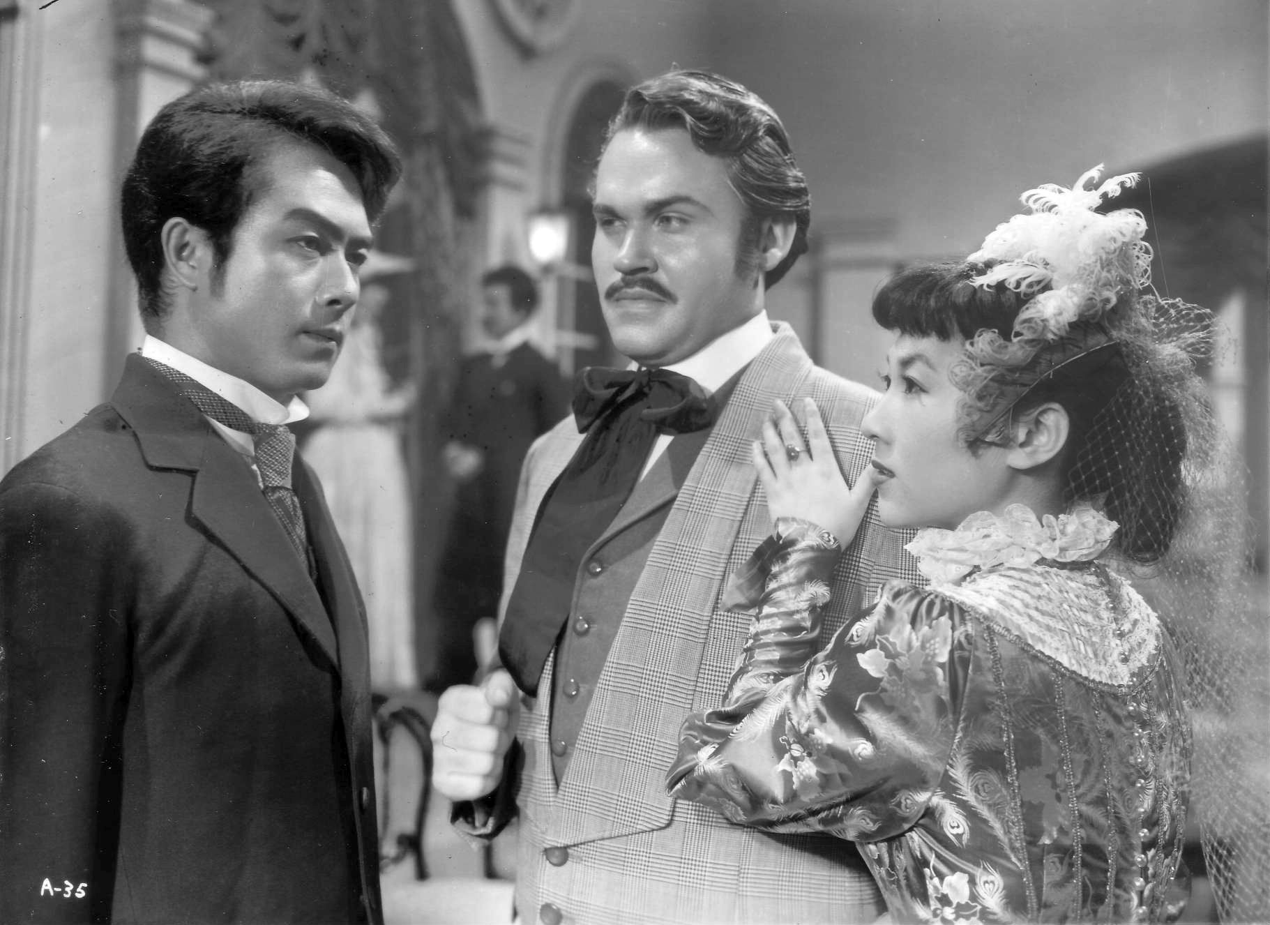 Imagem de referência de Sugata Sanshiro, descrito nos dados abertos como filme de 1943 dirigido por Akira Kurosawa