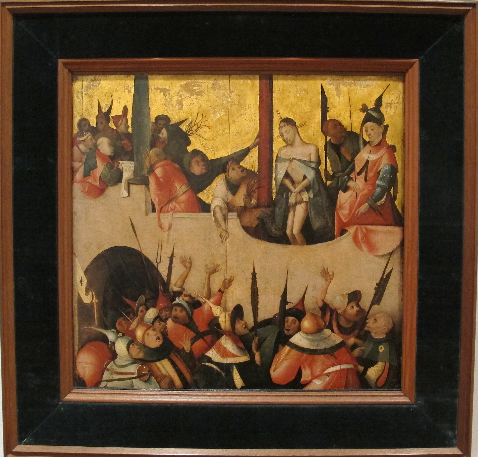 Imagem de referência de Ecce Homo., descrito nos dados abertos como pintura de desconhecido