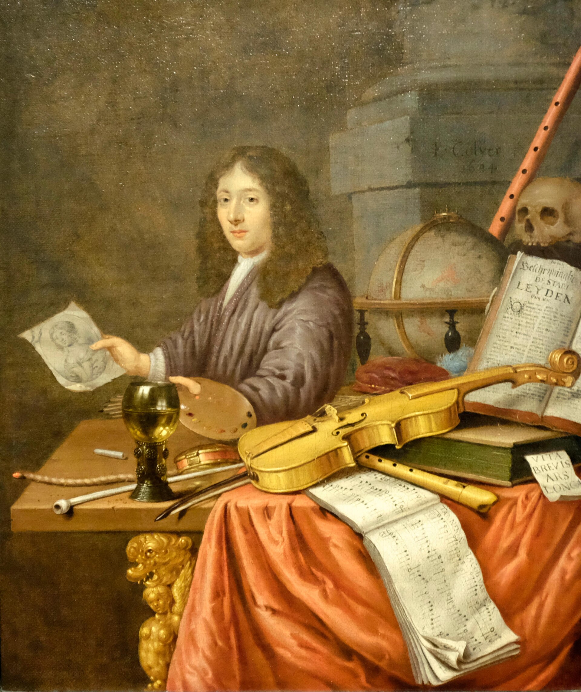 Imagem de referência de Edwart Collier, descrito nos dados abertos como pintor neerlandês