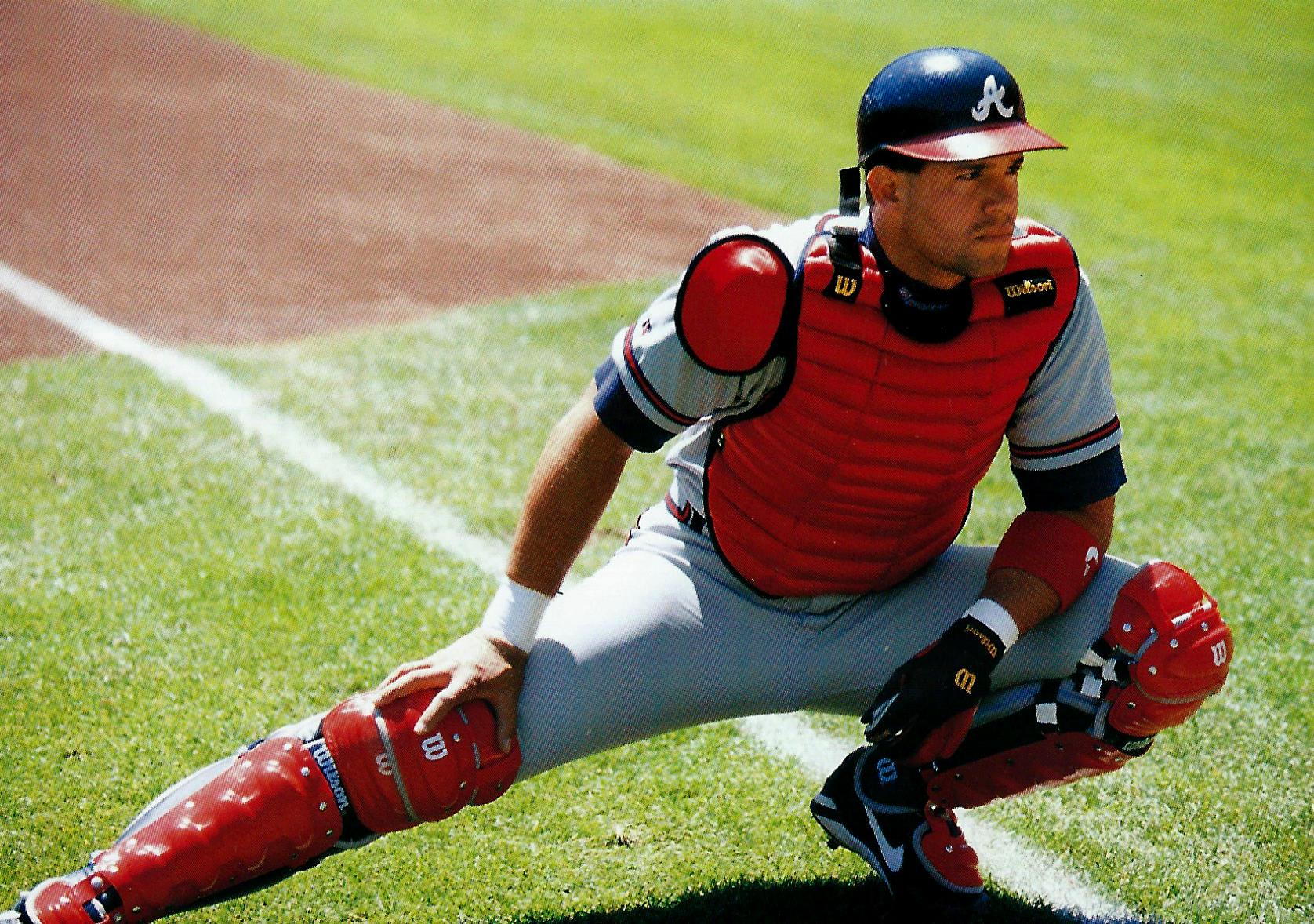 Imagem de referência de Javy López, descrito nos dados abertos como jogador de beisebol americano