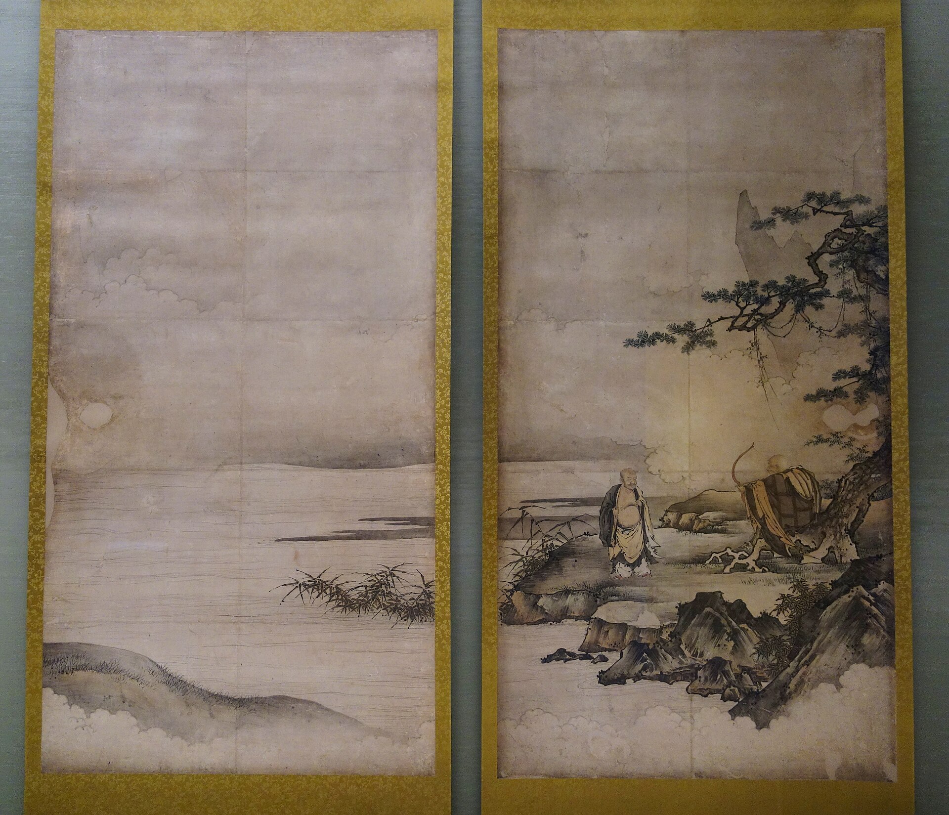 Imagem de referência de Kanō Motonobu, descrito nos dados abertos como pintor japonês