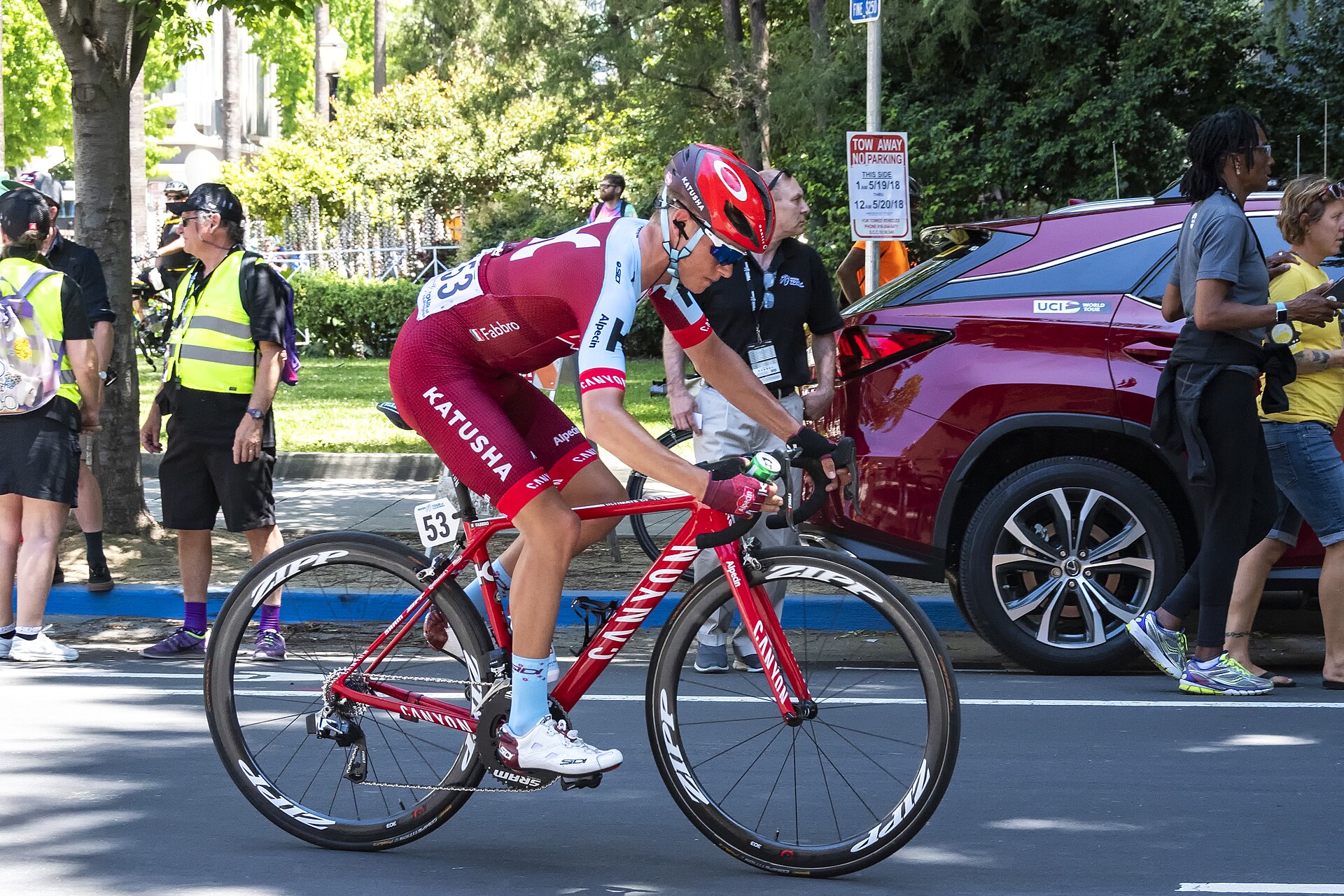Imagem de referência de Matteo Fabbro, descrito nos dados abertos como ciclista italiano