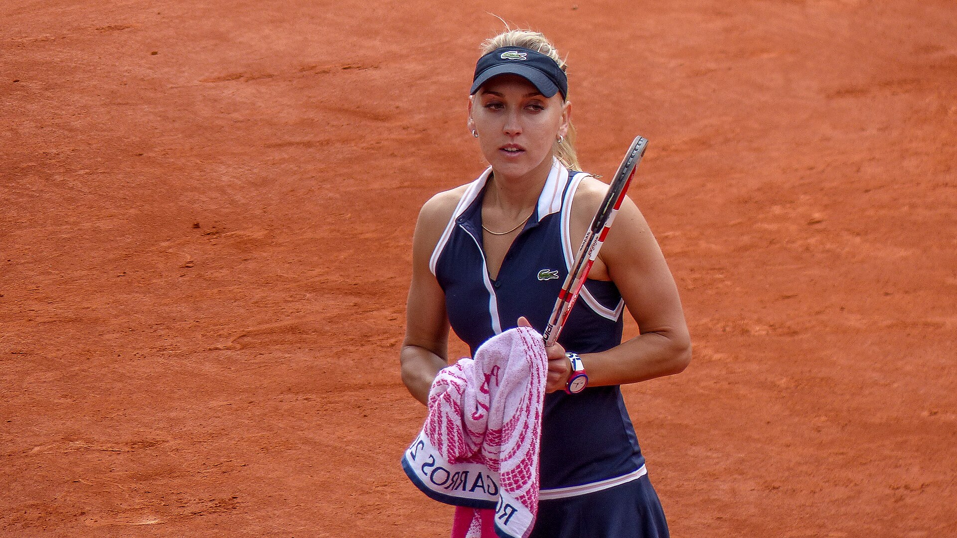 Imagem de referência de Elena Vesnina, descrito nos dados abertos como tenista russa