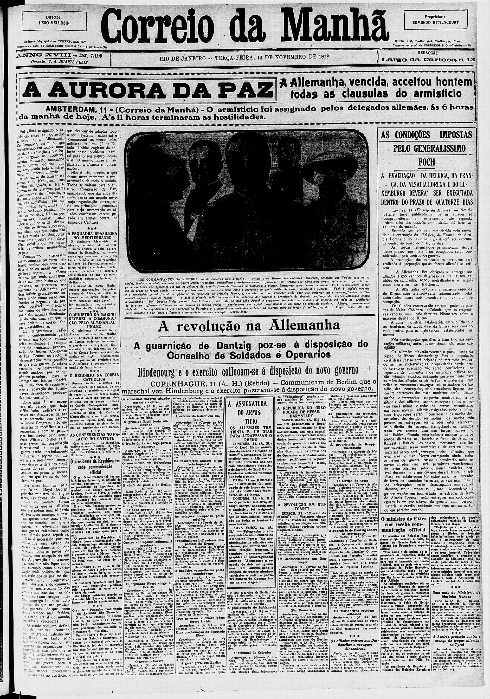 Imagem de referência de Correio da Manhã, descrito nos dados abertos como jornal brasileiro