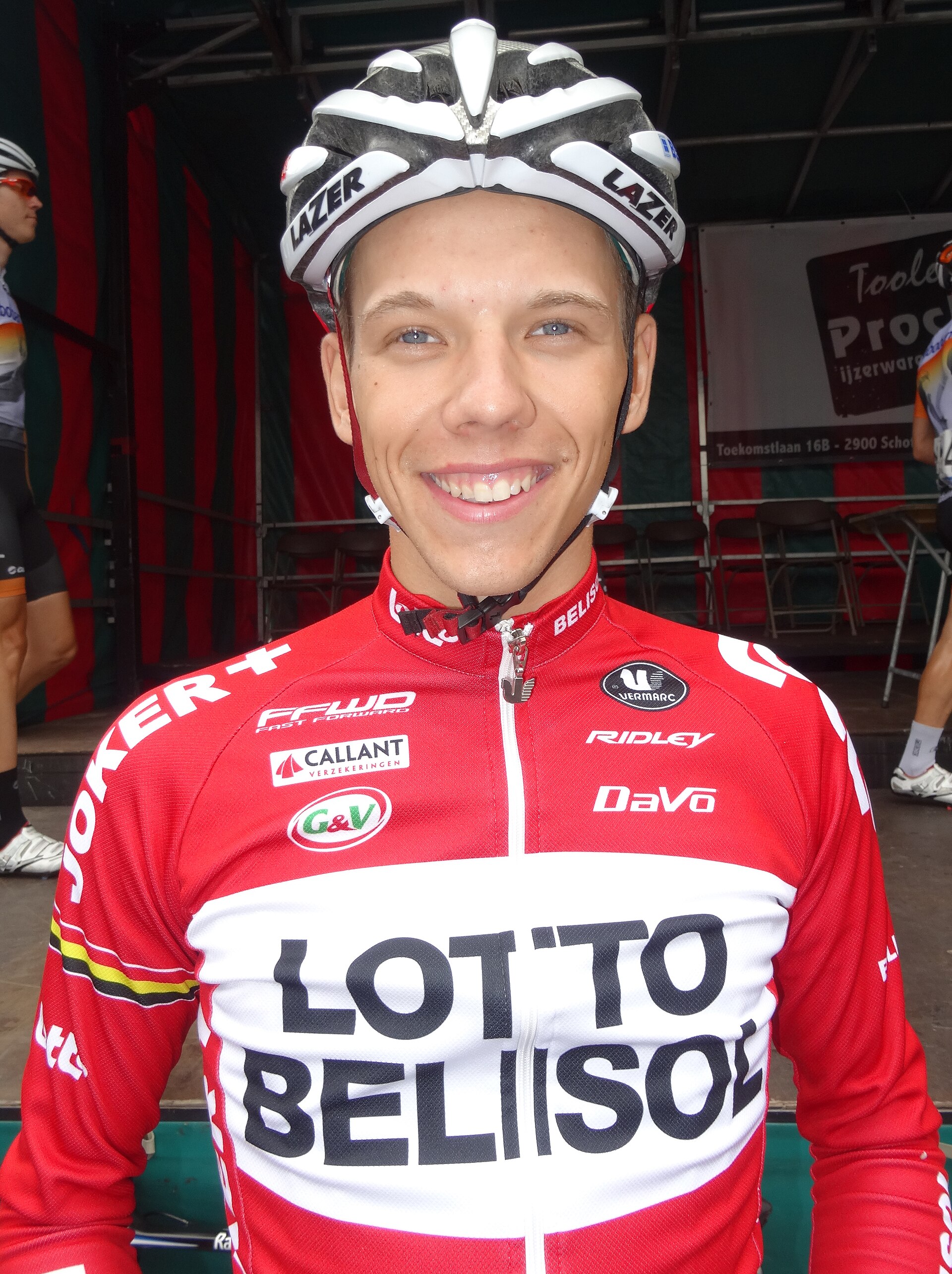 Imagem de referência de Kenneth Van Rooy, descrito nos dados abertos como ciclista belga