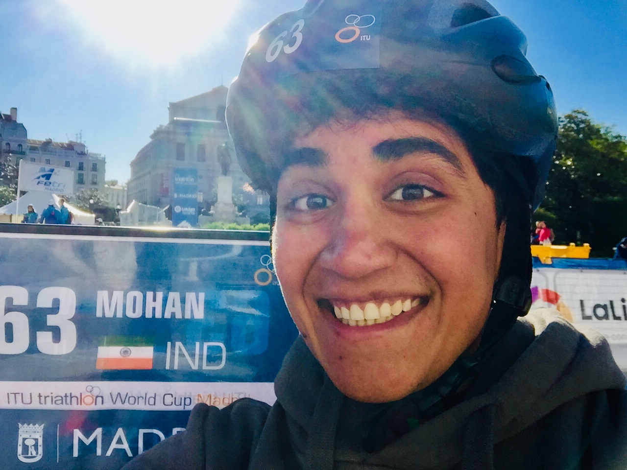 Imagem de referência de Pragnya Mohan, descrito nos dados abertos como triatleta indiana