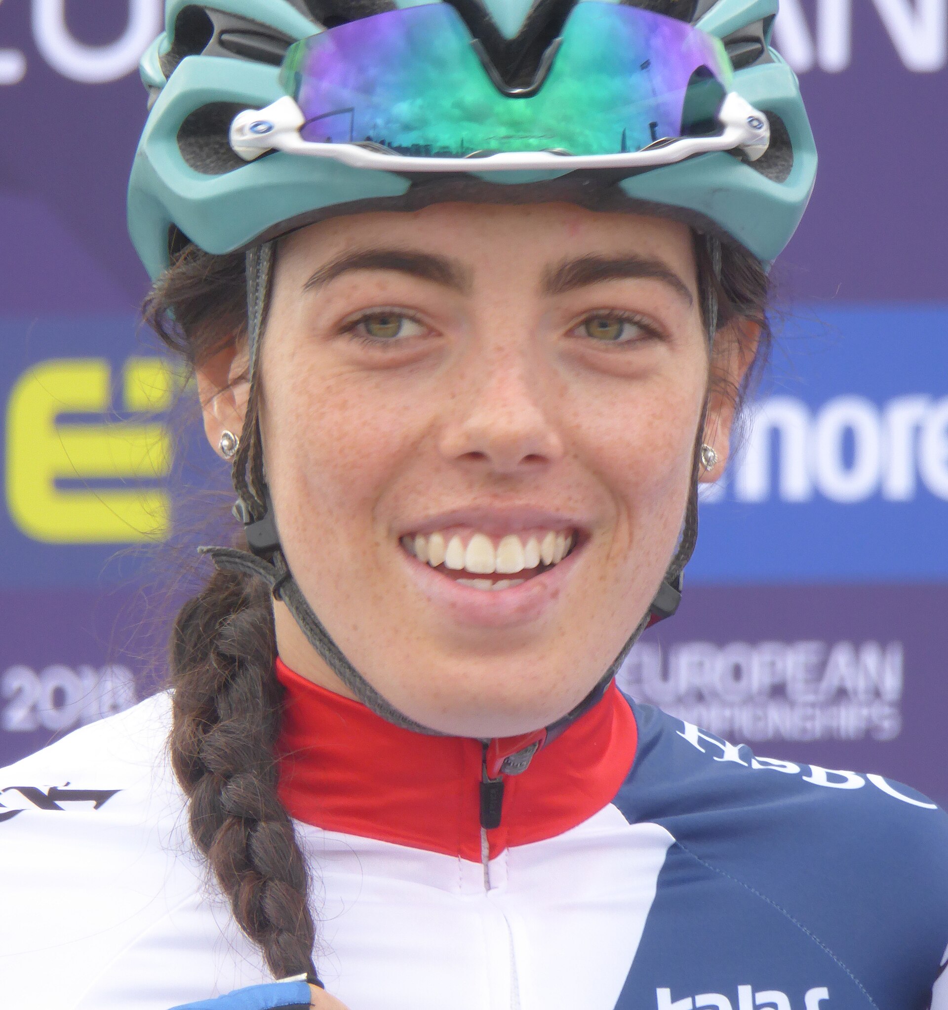 Imagem de referência de Anna Henderson, descrito nos dados abertos como ciclista británica