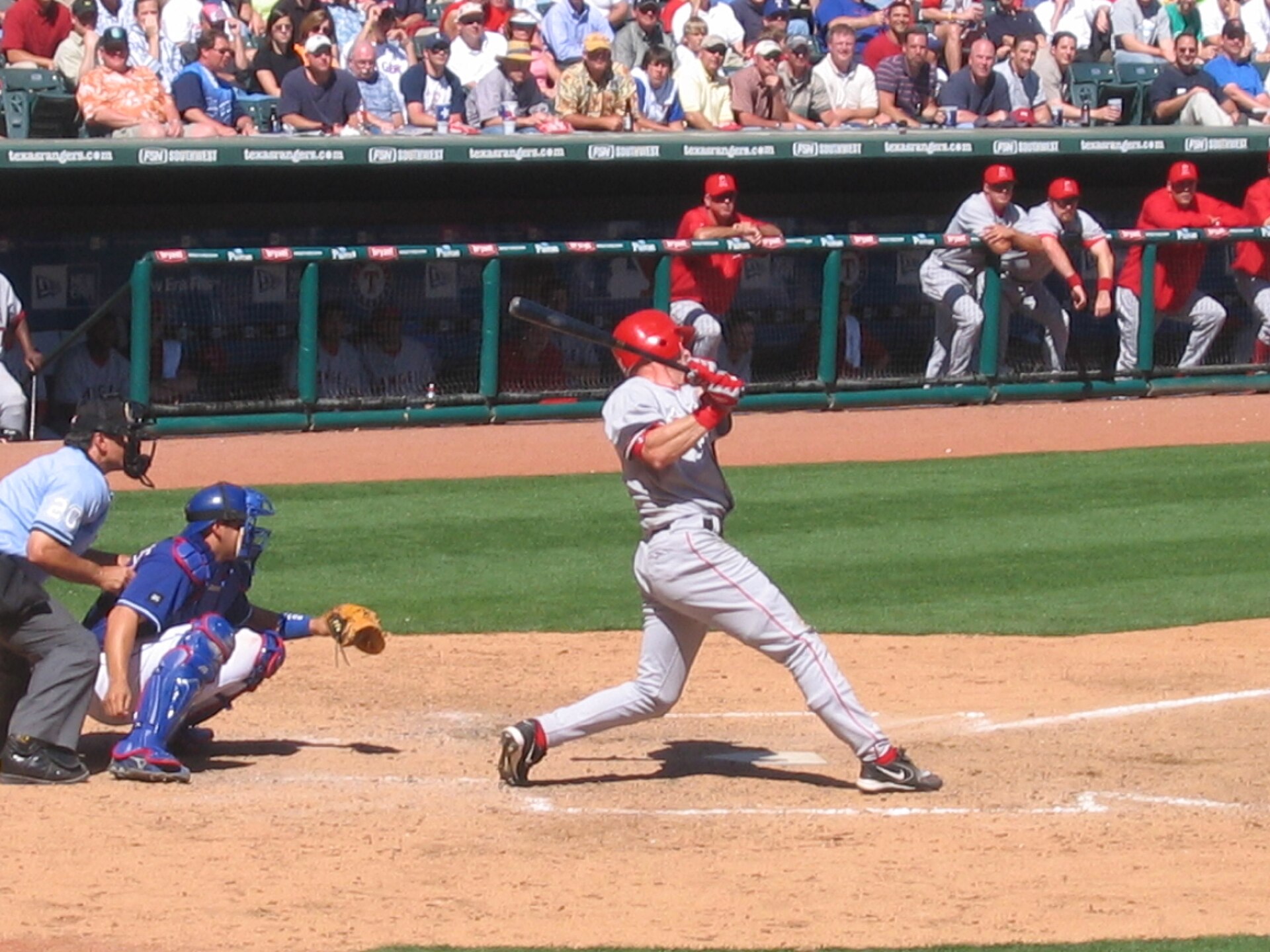 Imagem de referência de Darin Erstad, descrito nos dados abertos como jogador de beisebol americano