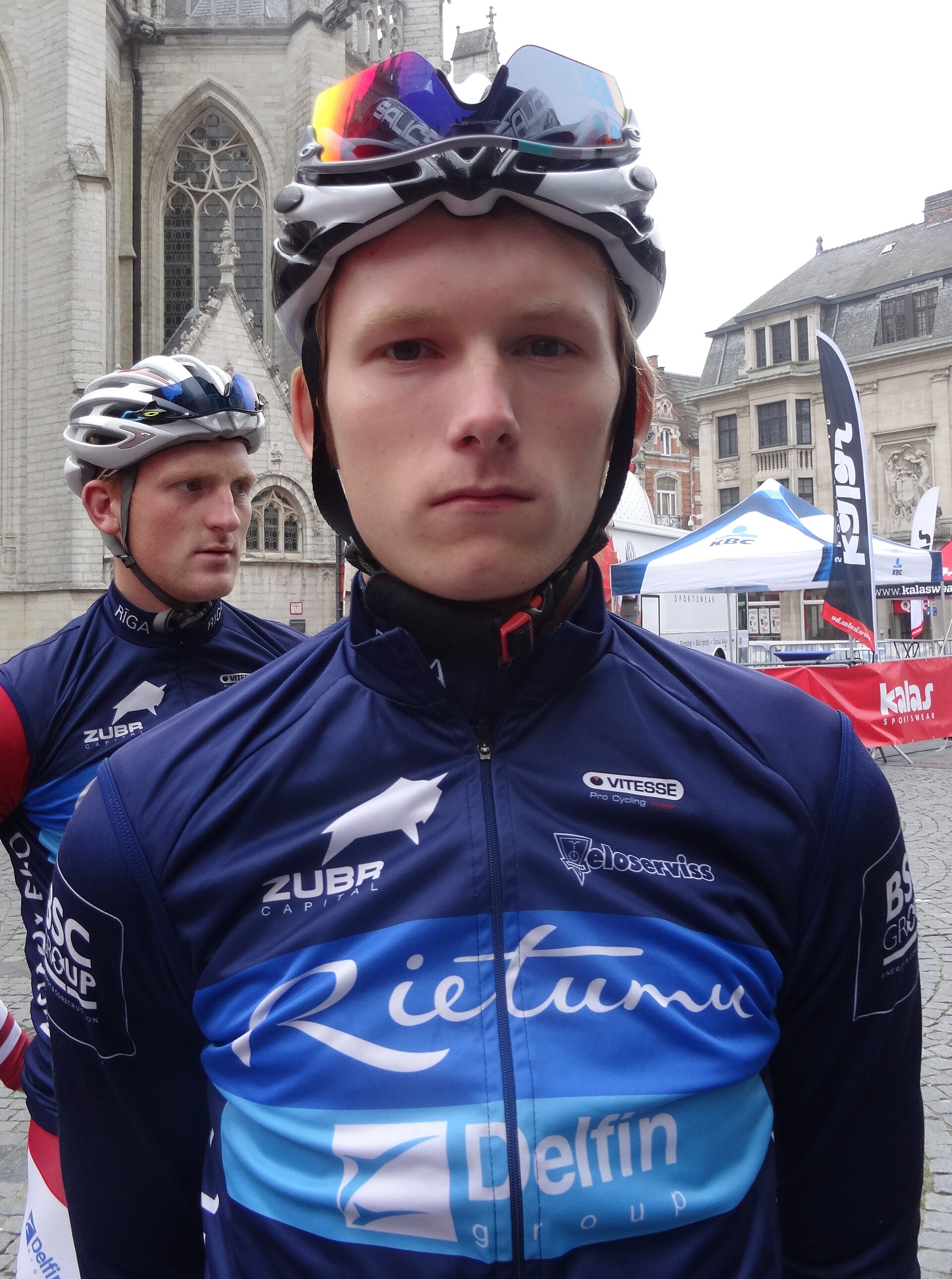 Imagem de referência de Krists Neilands, descrito nos dados abertos como ciclista letão