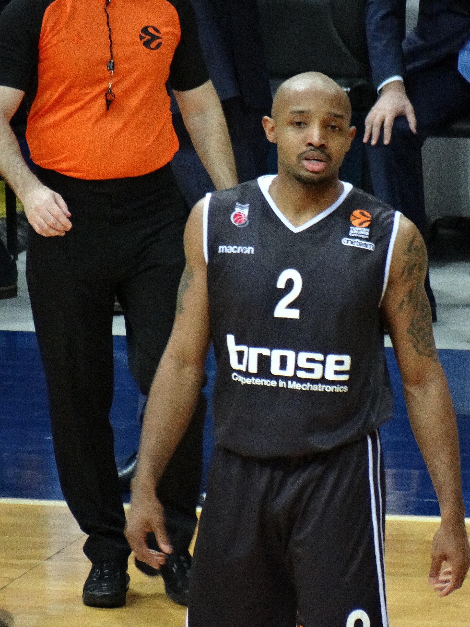 Imagem de referência de Ricky Hickman, descrito nos dados abertos como basquetebolista estadunidense