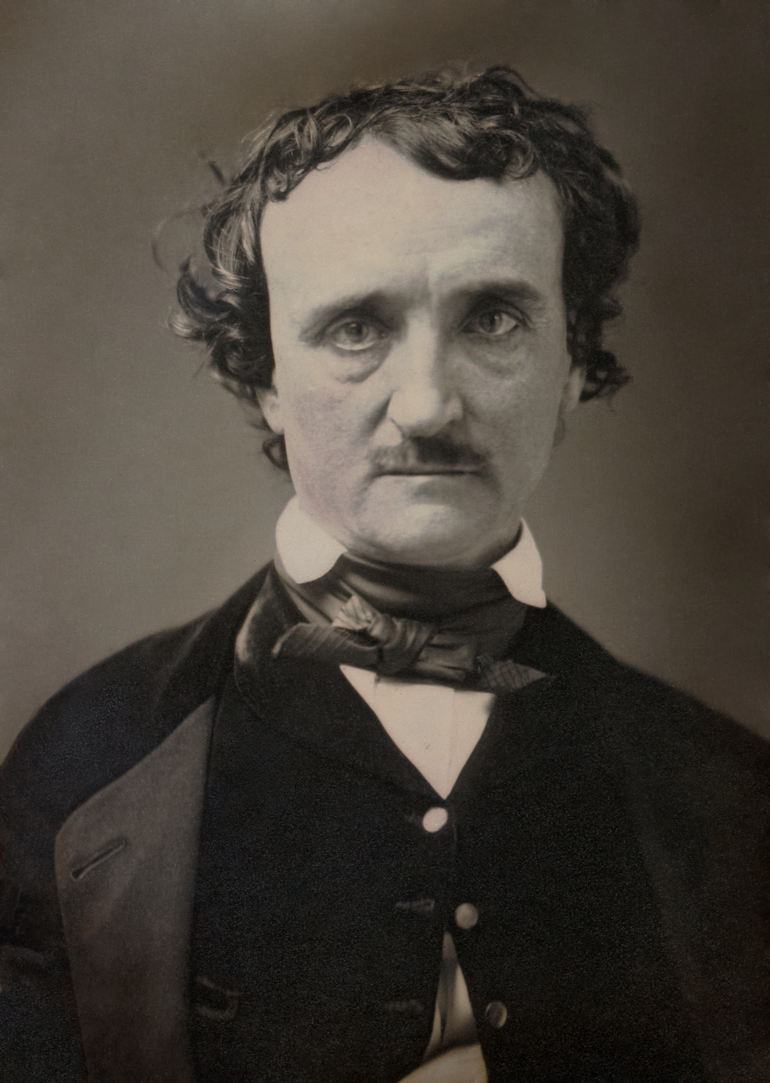 Imagem de referência de Edgar Allan Poe, descrito nos dados abertos como escritor, poeta e crítico norte-americano