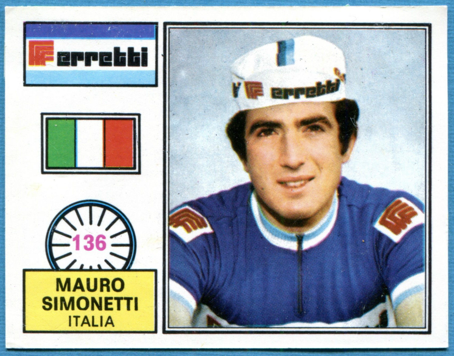 Imagem de referência de Mauro Simonetti, descrito nos dados abertos como ciclista italiano