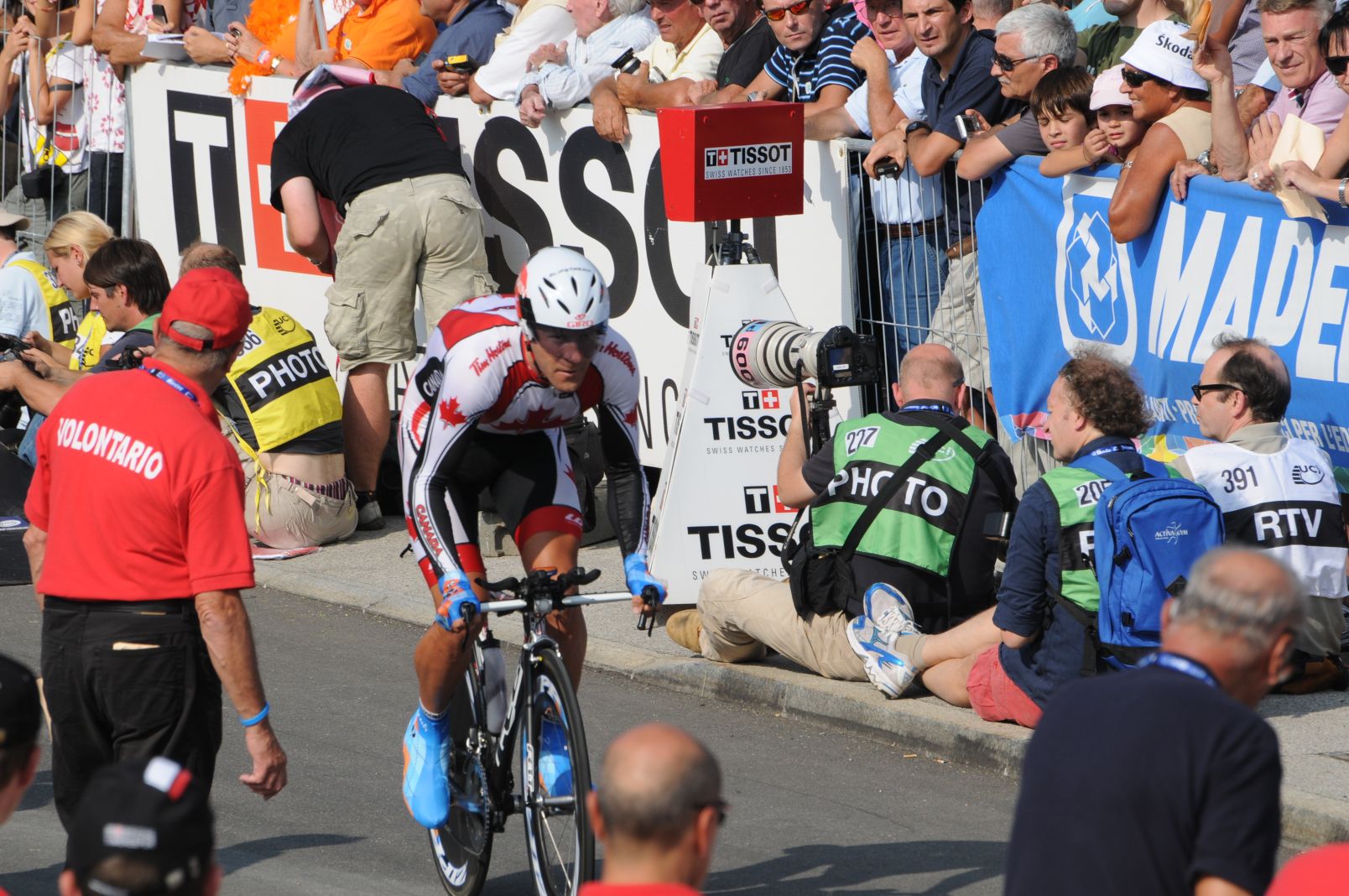 Imagem de referência de Svein Tuft, descrito nos dados abertos como ciclista canadiano
