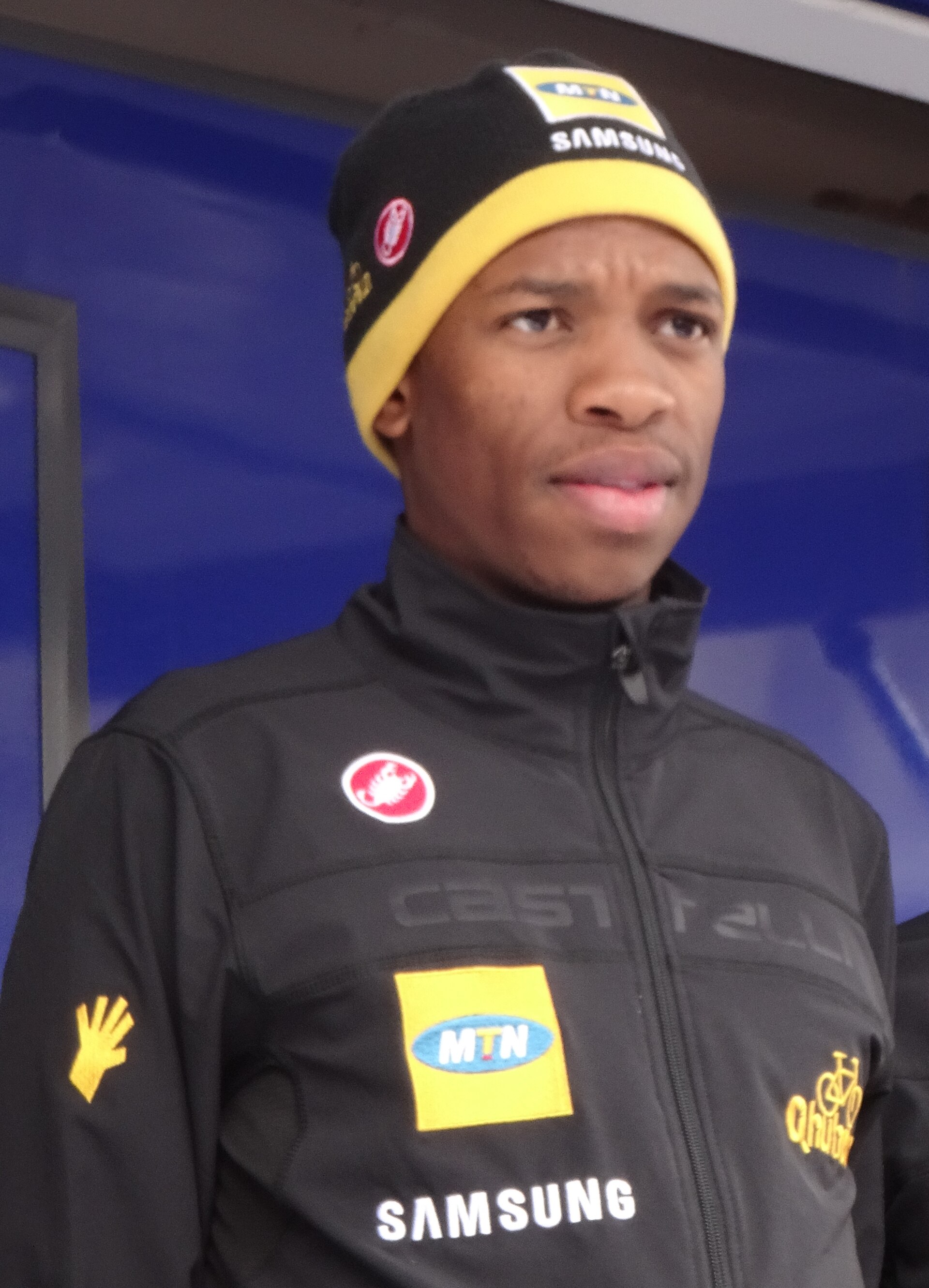 Imagem de referência de Songezo Jim, descrito nos dados abertos como ciclista sul-africano