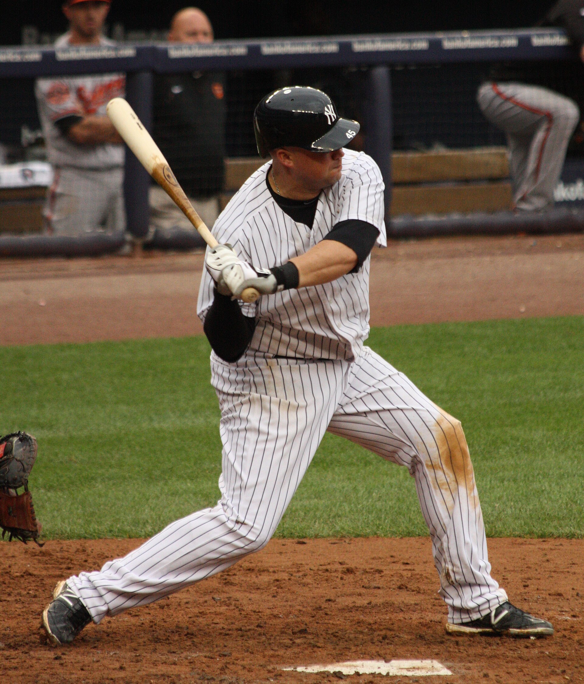 Imagem de referência de Casey McGehee, descrito nos dados abertos como jogador de beisebol americano