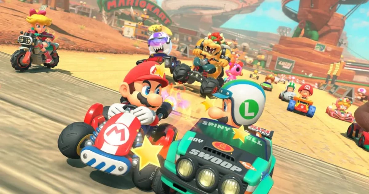 Mario Kart World recebe atualização gratuita com 10 pistas clássicas de Super Mario Kart