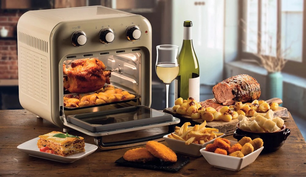 Air fryer Ariete 4632 traz como diferencial o design retrô — Foto: Divulgação/Ariete