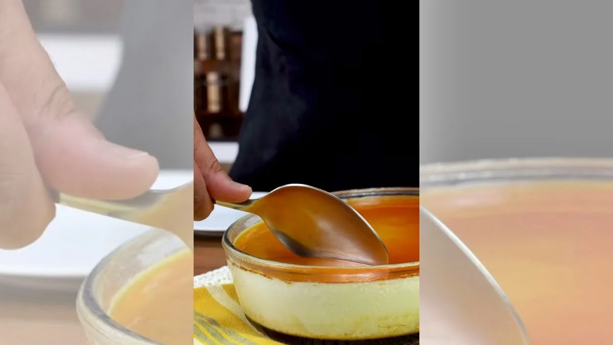 Pudim de travessa tem preparo mais simples do que a versão tradicional