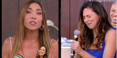 Patrícia Abravanel surpreende bailarina do SBT grávida com enxoval completo Foto: Reprodução/SBT