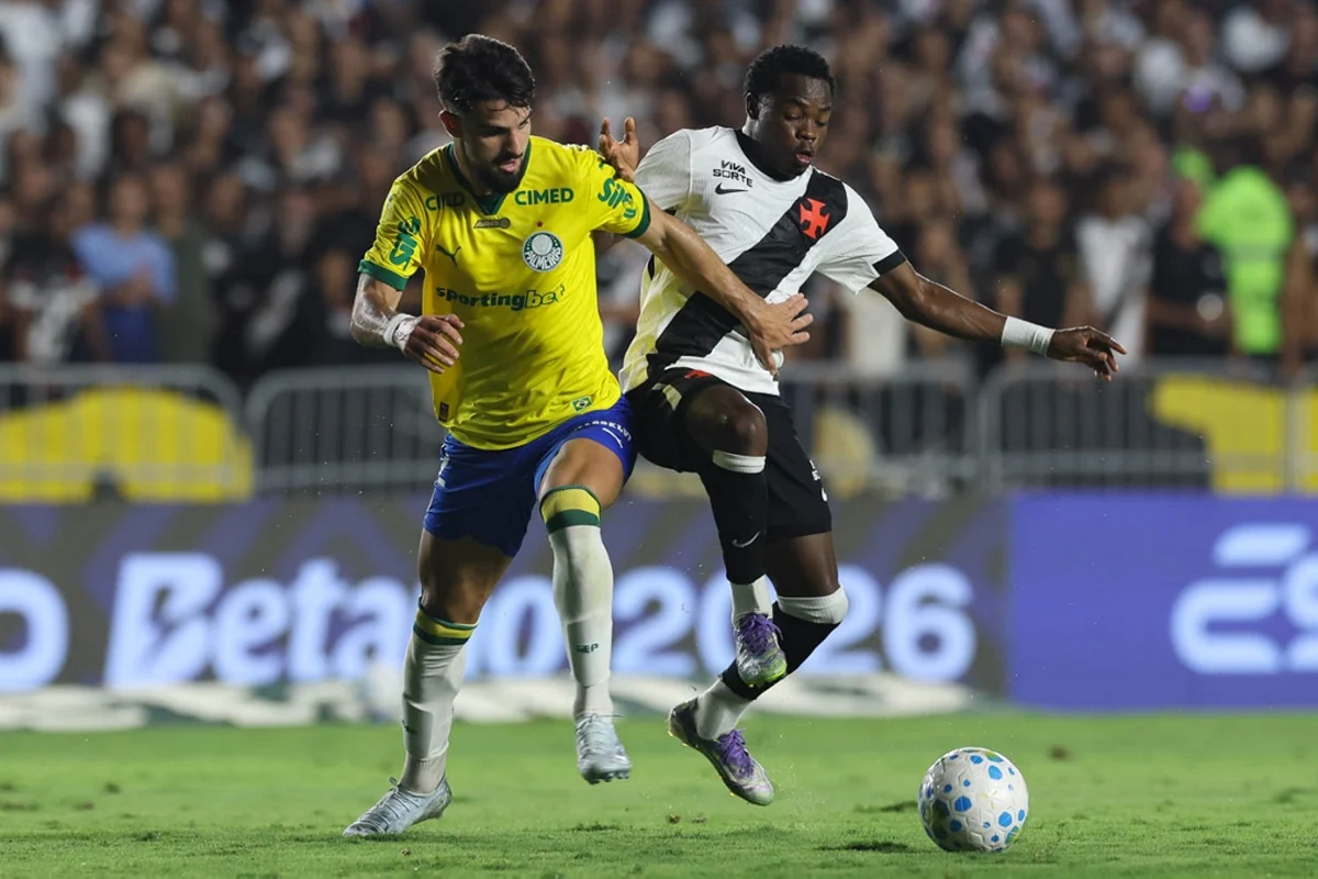 Palmeiras domina Vasco da Gama em confrontos de mata-mata