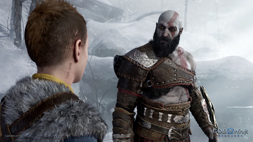God of War Ragnarok é o último capítulo lançado da jornada de Kratos — Foto: Reprodução/PS Blog