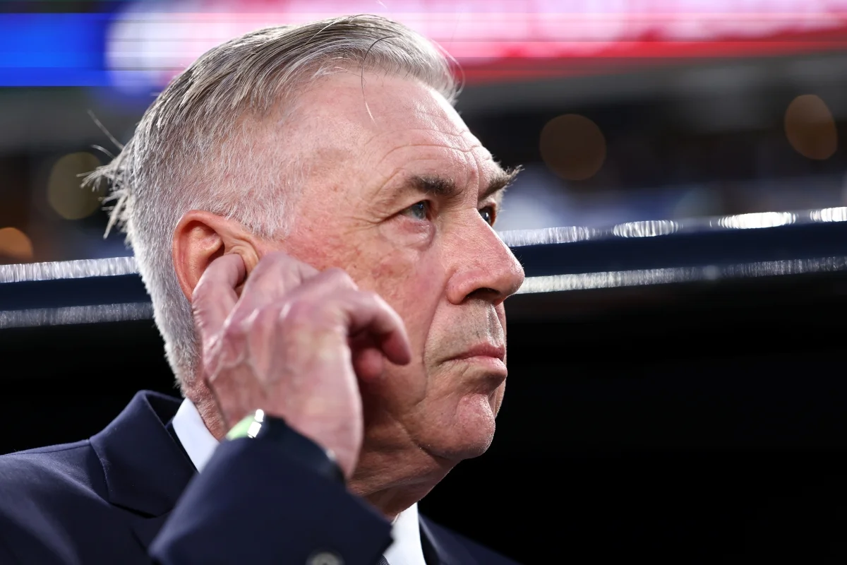 Carlo Ancelotti, treinador da Seleção Brasileira