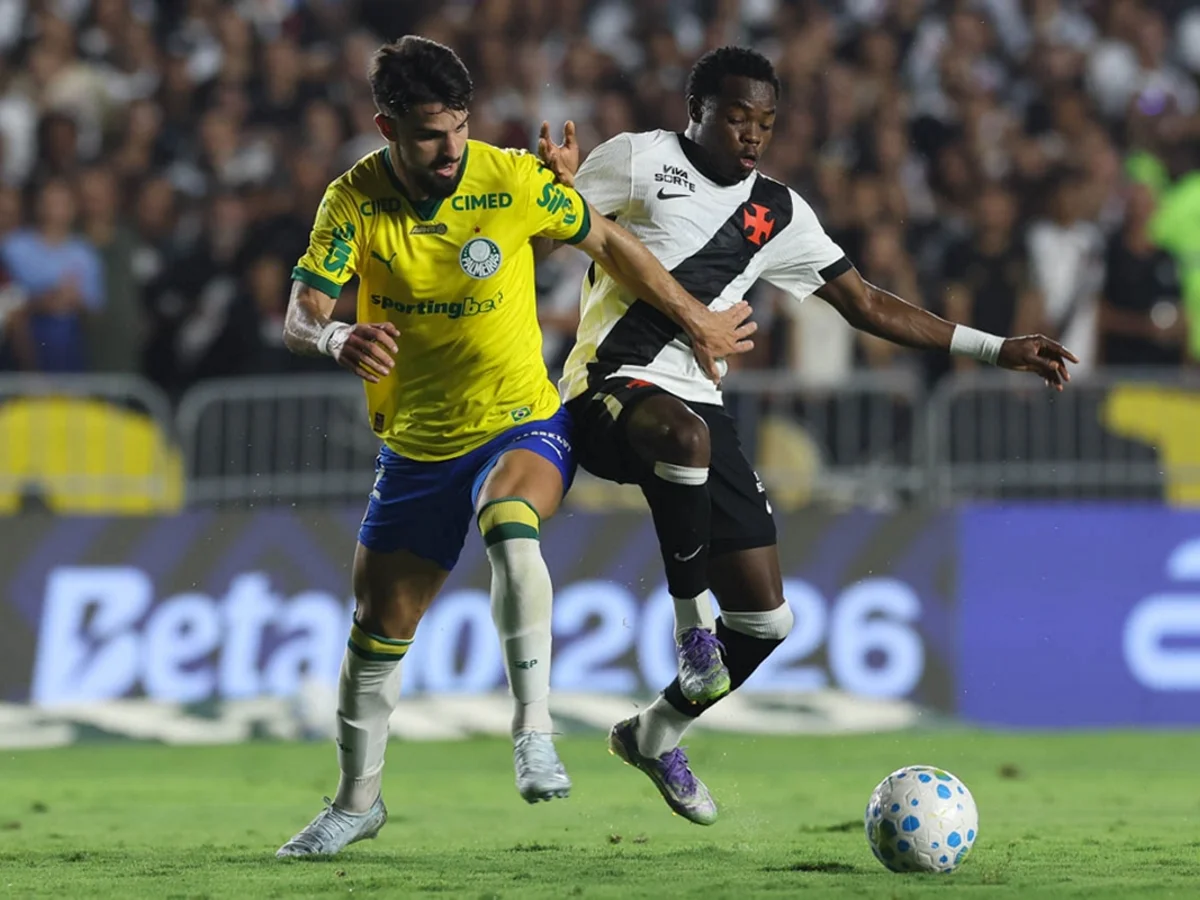Palmeiras domina Vasco da Gama em confrontos de mata-mata