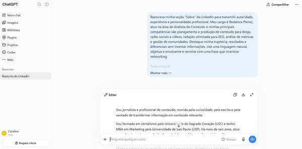 Prompt para LinkedIn: 9 opções para melhorar perfil e ganhar destaque