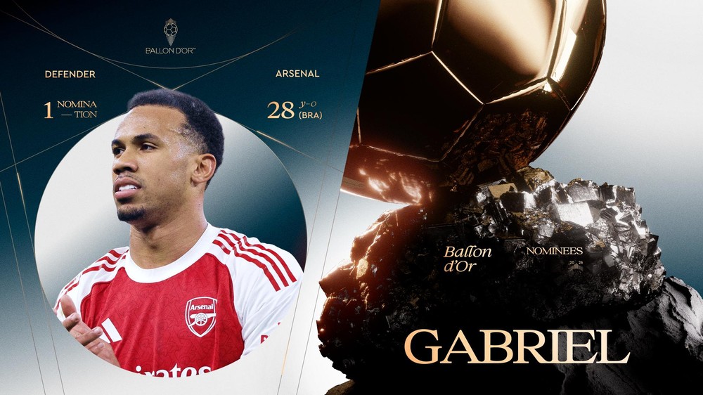 Gabriel Magalhães concorre ao prêmio de melhor jogador do mundo — Foto: Divulgação