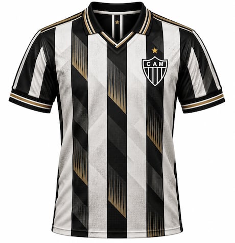 Anos 80: IA cria uniformes de clubes brasileiros na onda da trend