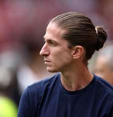 Filipe Luís em Liverpool x Monaco. (Photo by Naomi Baker/Getty Images) Foto: Esporte News Mundo