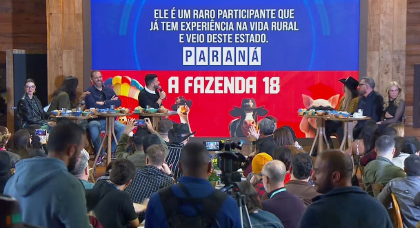 Já tentou descobrir quem está no elenco de A Fazenda? Reprodução/YouTube